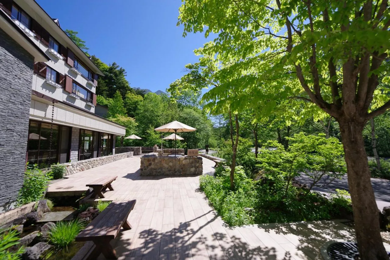 Property building in Kamikochi Lemeiesta Hotel