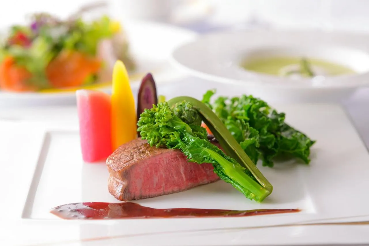 Food close-up in Kamikochi Lemeiesta Hotel