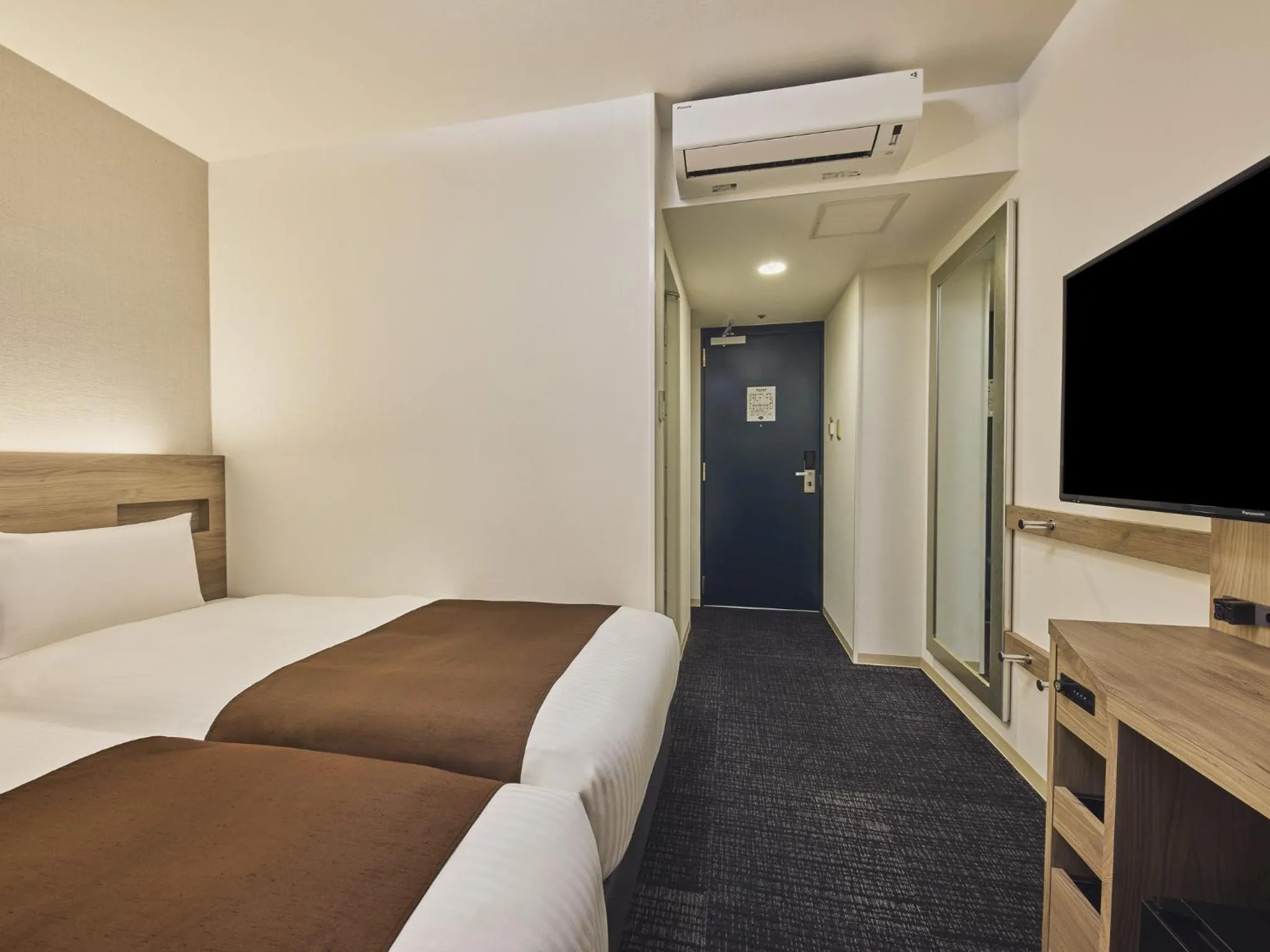 Bed in Hotel Villa Fontaine Tokyo-Nihombashi Hakozaki