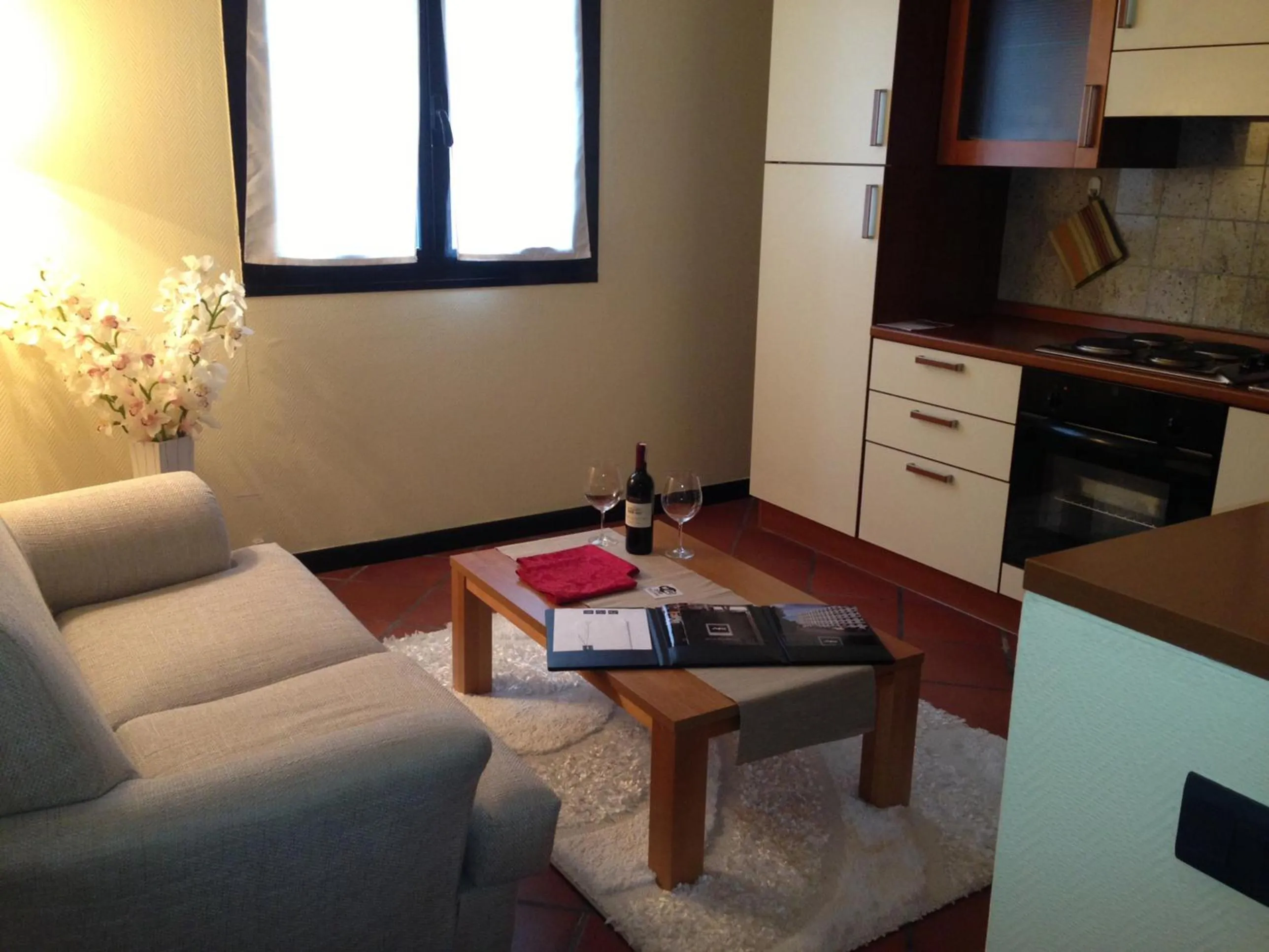 Kitchen or kitchenette in Aksai Residence