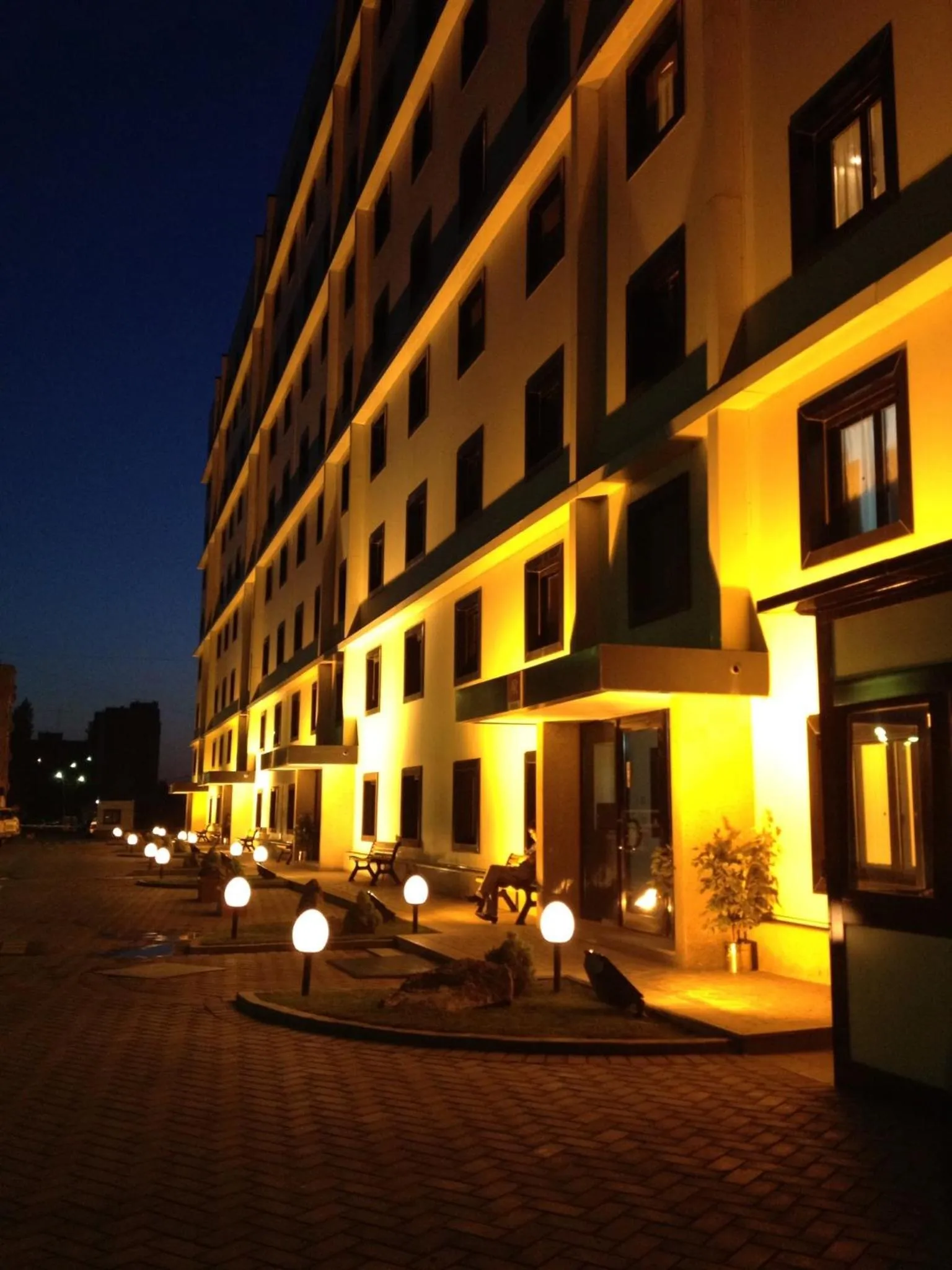 Facade/entrance in Aksai Residence