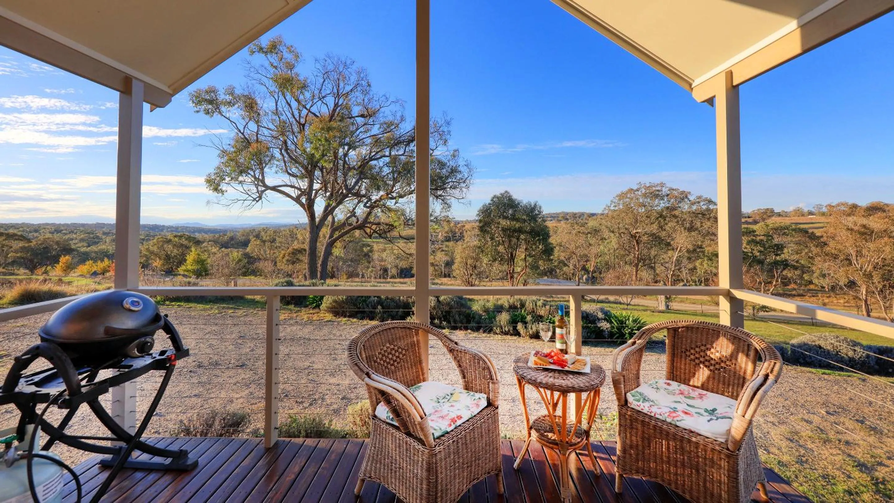 Balcony/Terrace in Grace Cottages