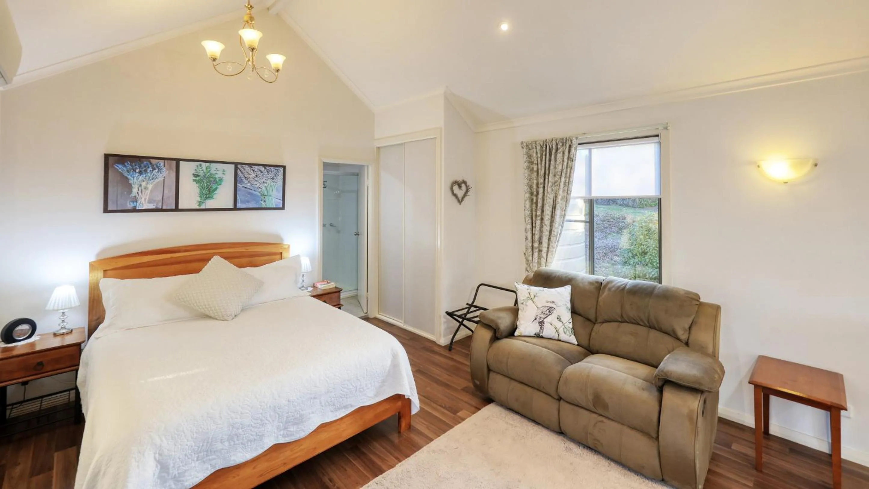 Bed in Grace Cottages