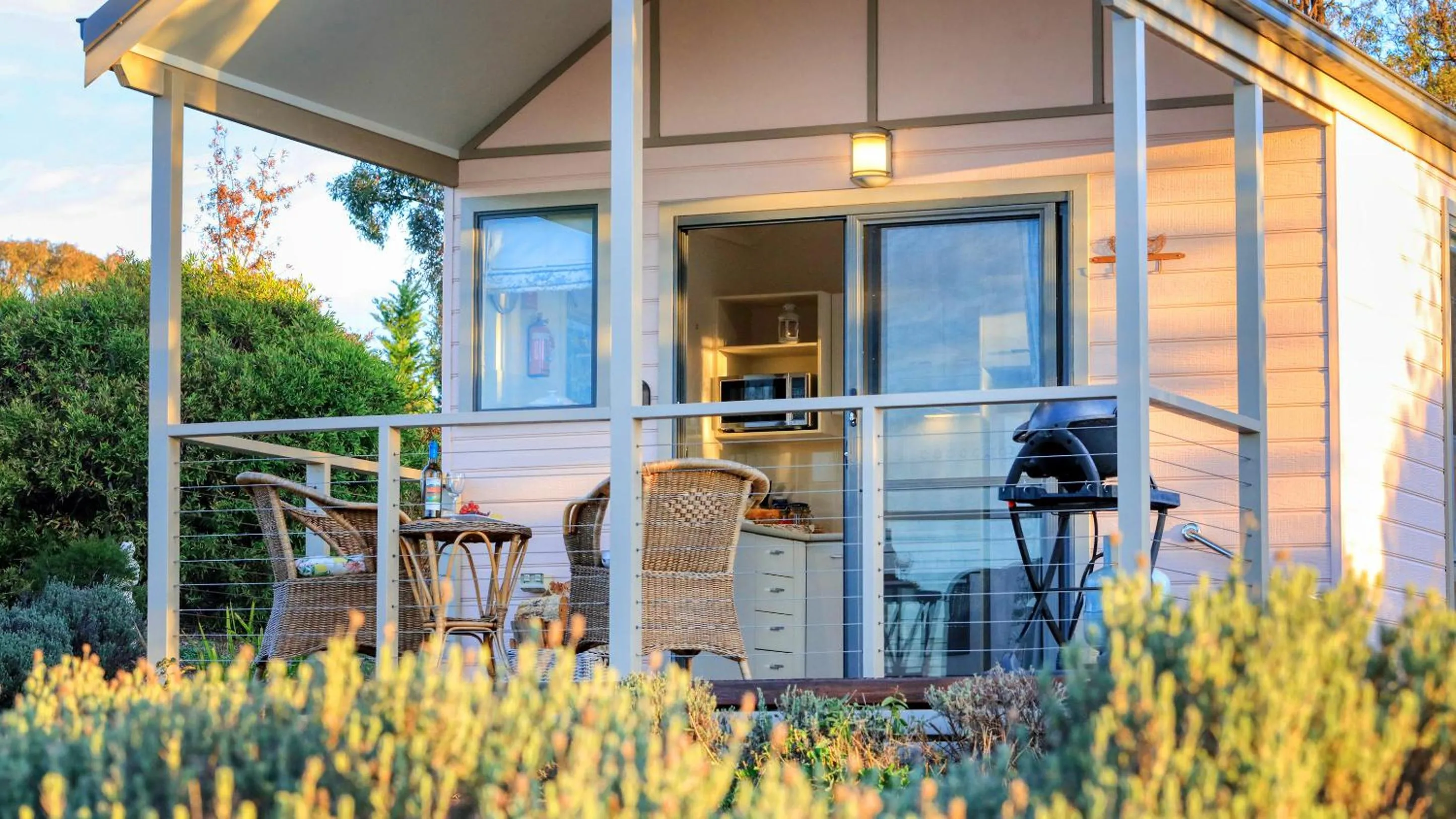 Balcony/Terrace in Grace Cottages