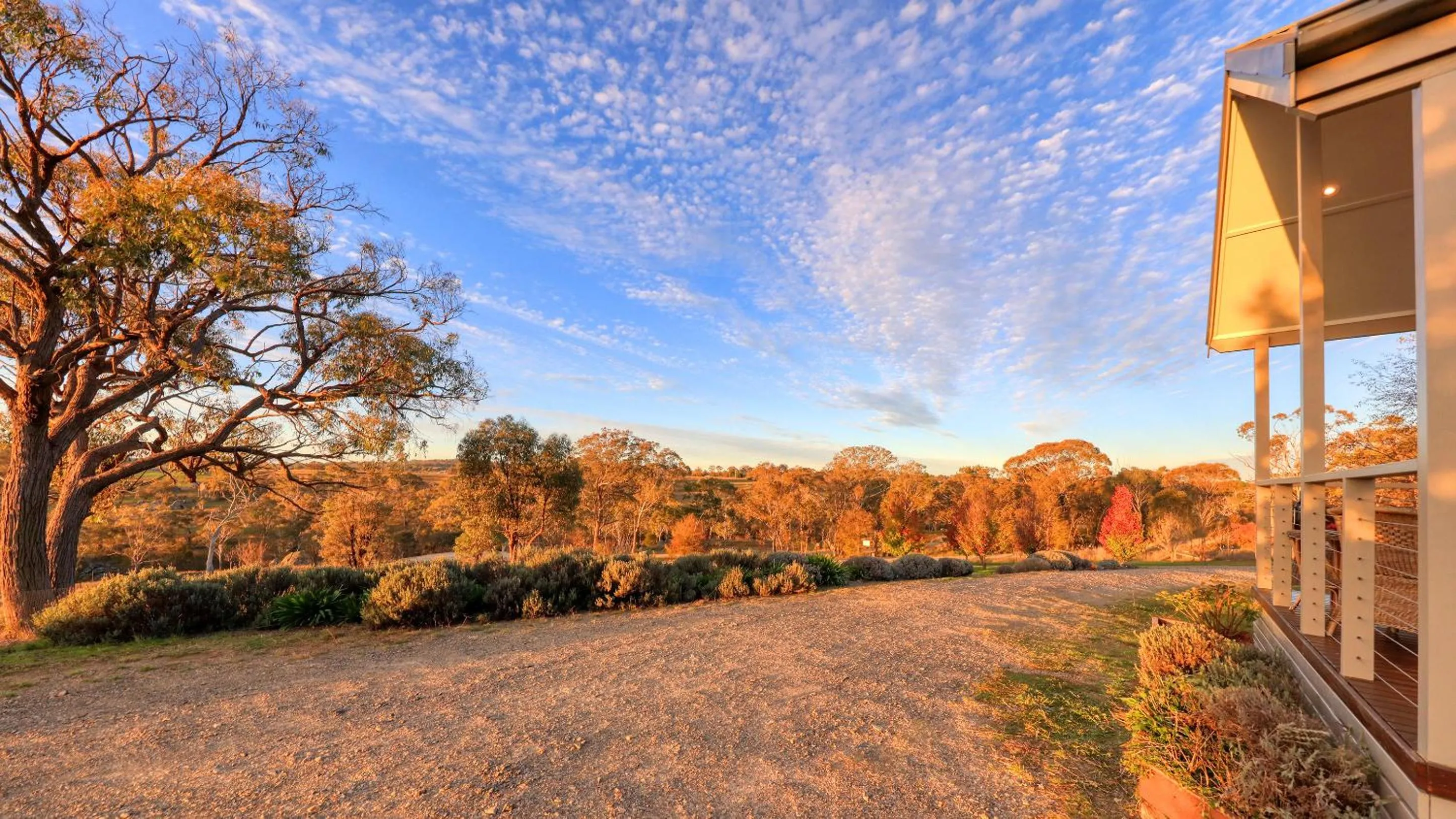 Natural landscape in Grace Cottages