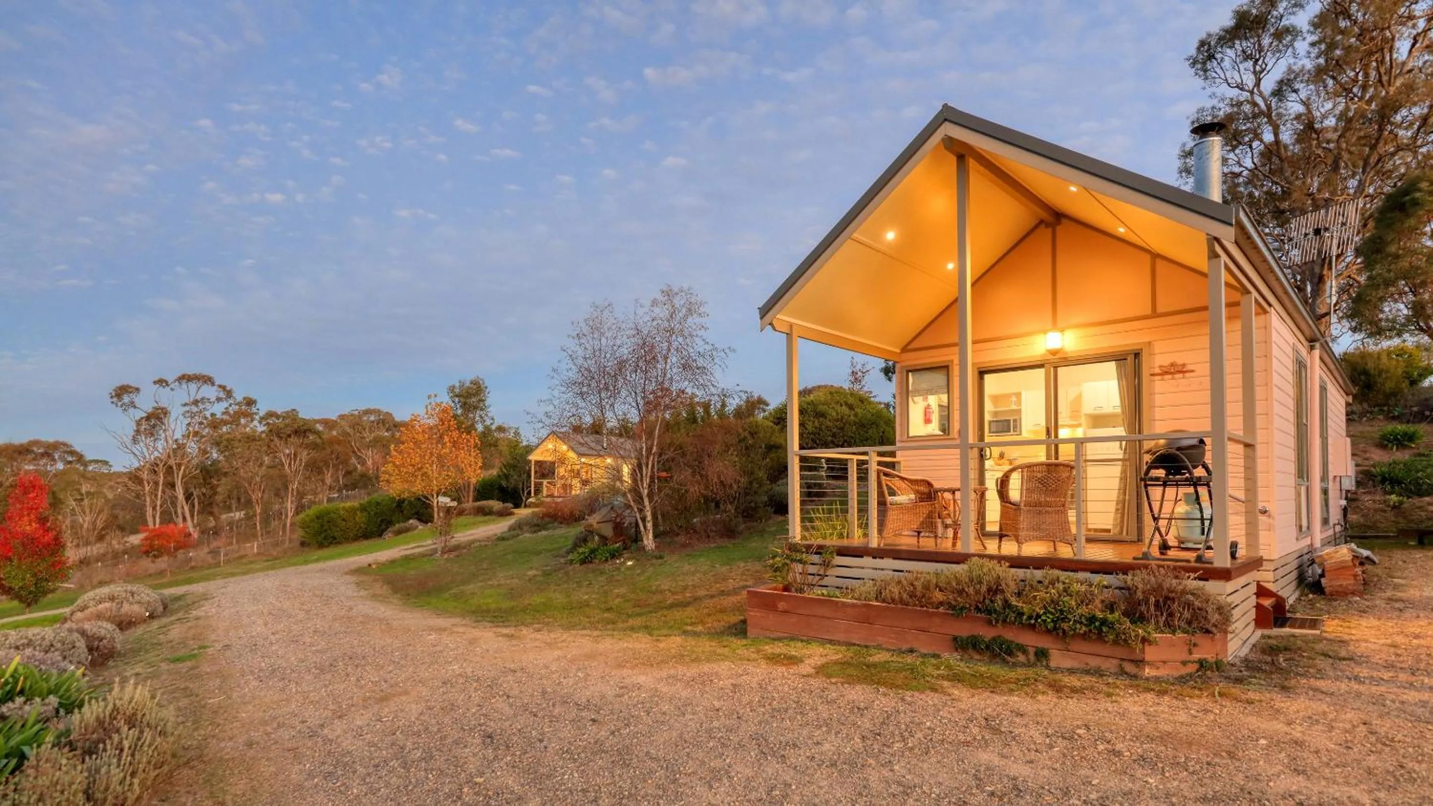Natural landscape in Grace Cottages