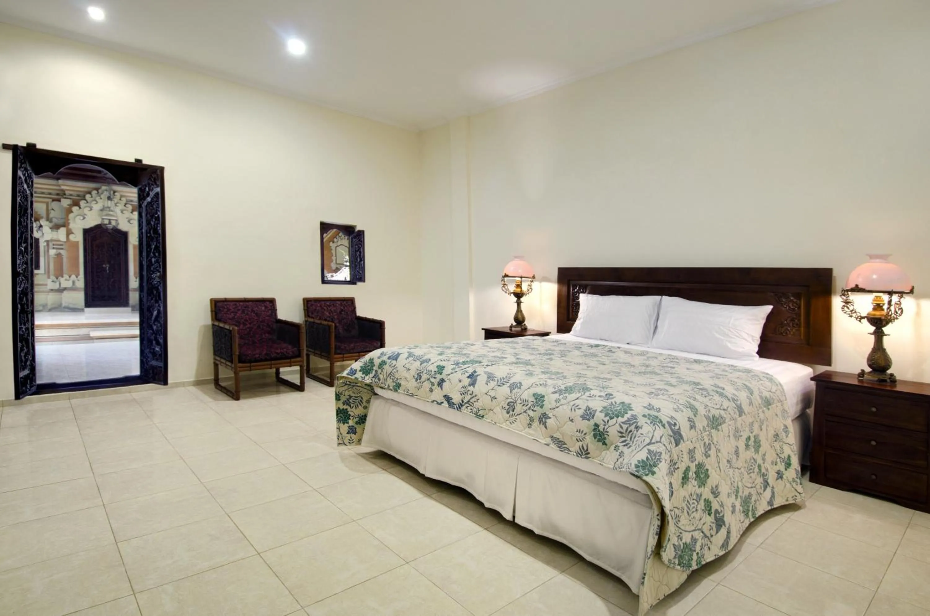 Bed in Teja Home Stay