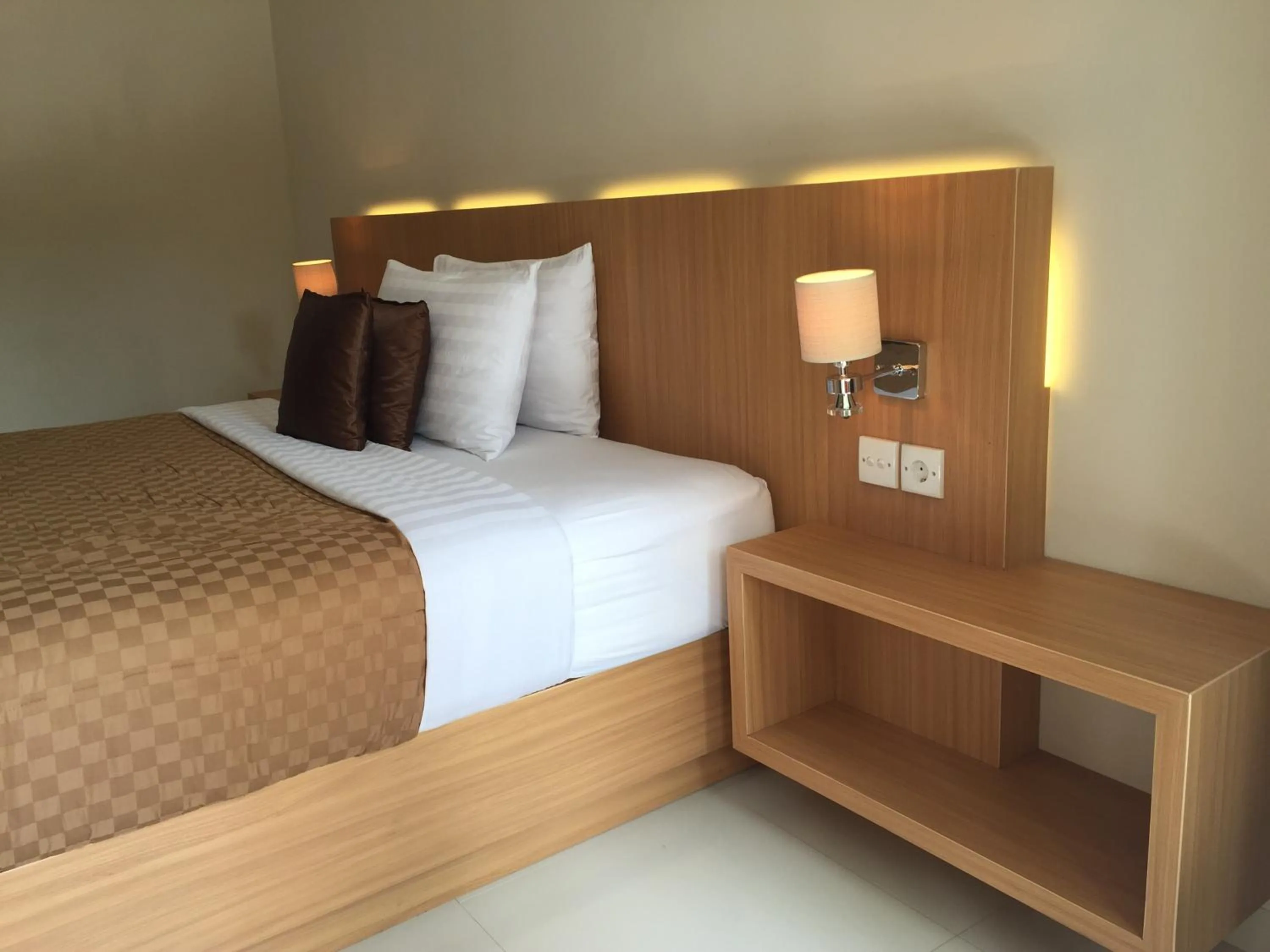 Bed in Teja Home Stay