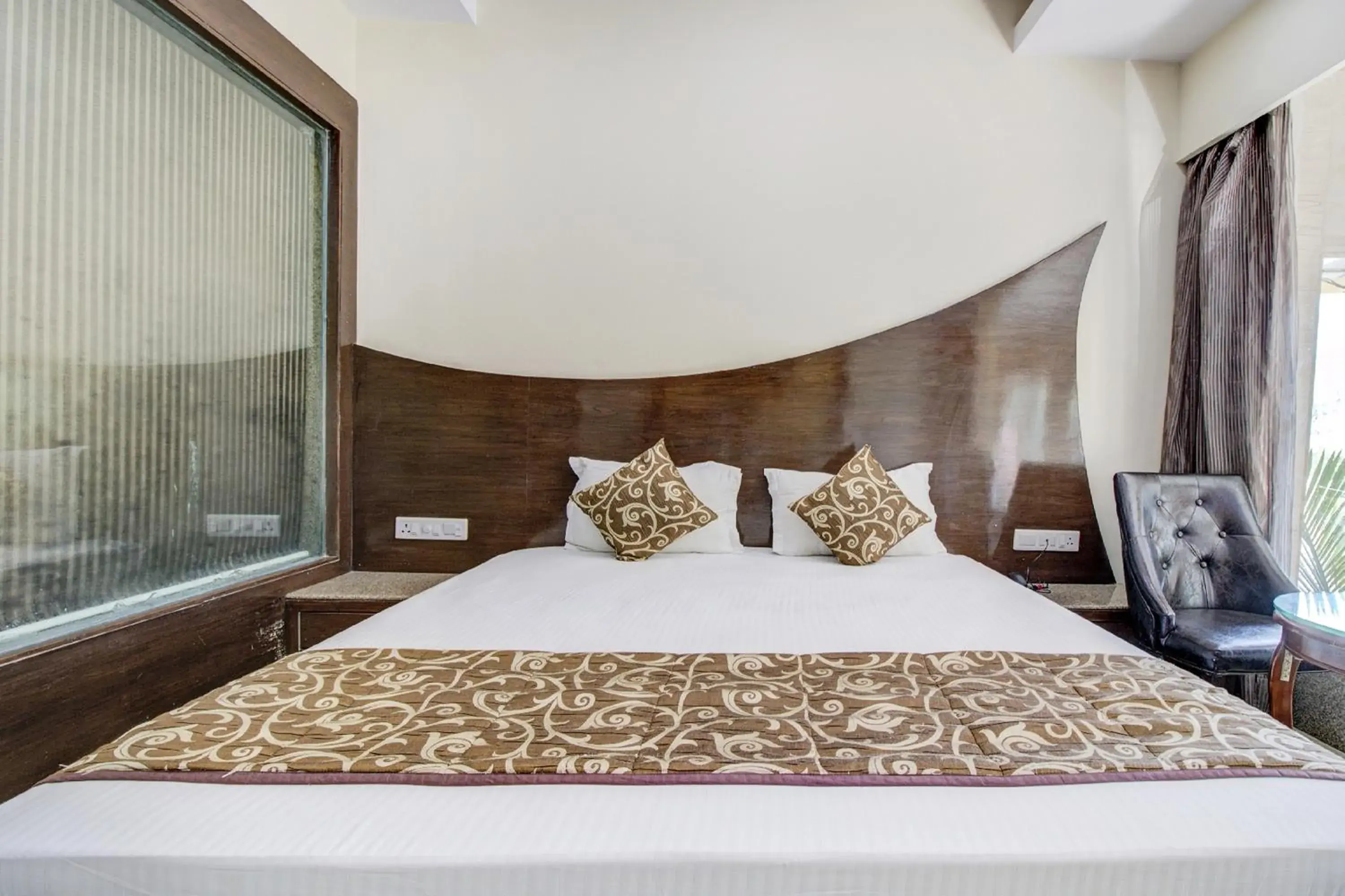 Bed in Hotel Royale Palace Bed in Hotel Royale Palace