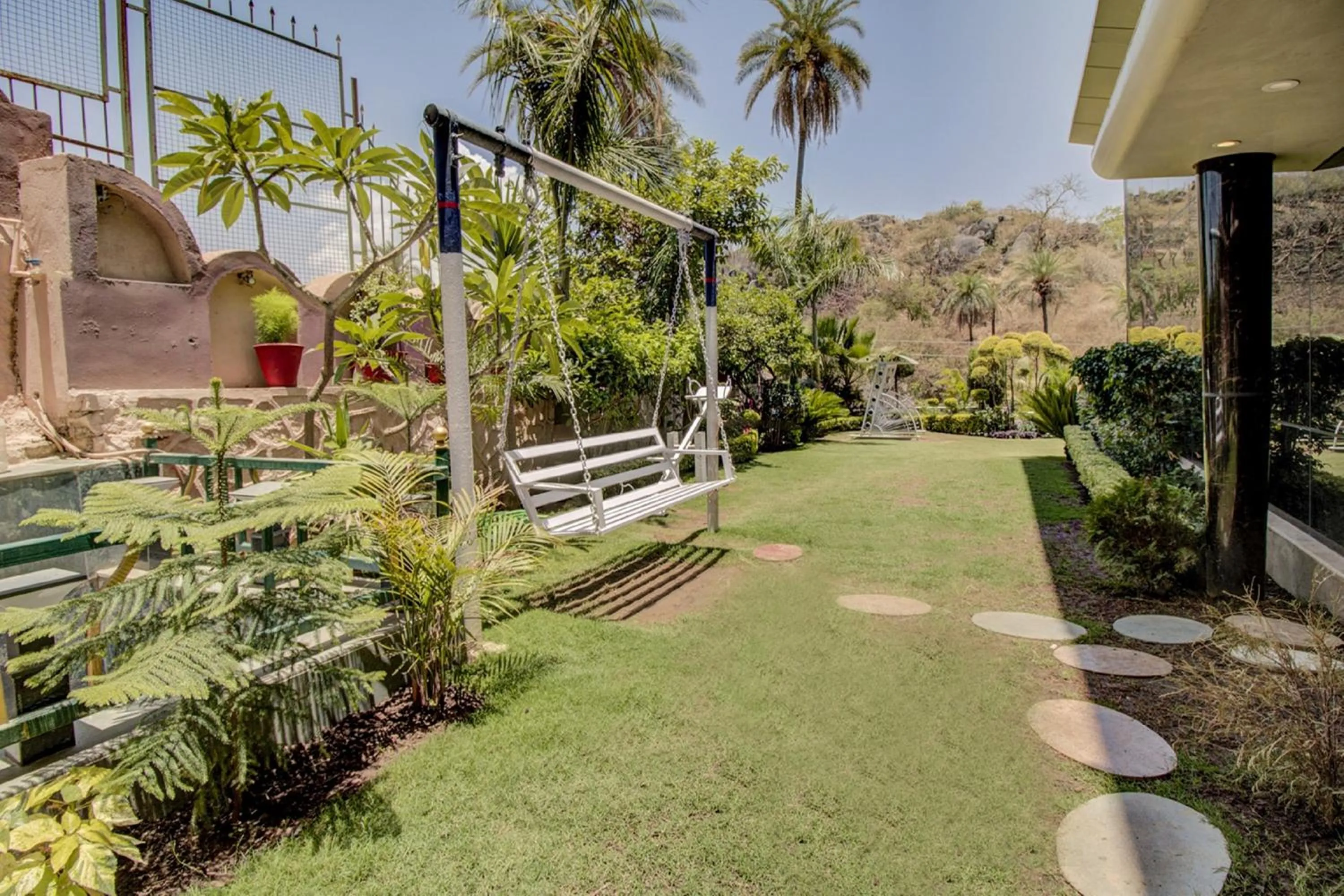 Garden in Hotel Royale Palace