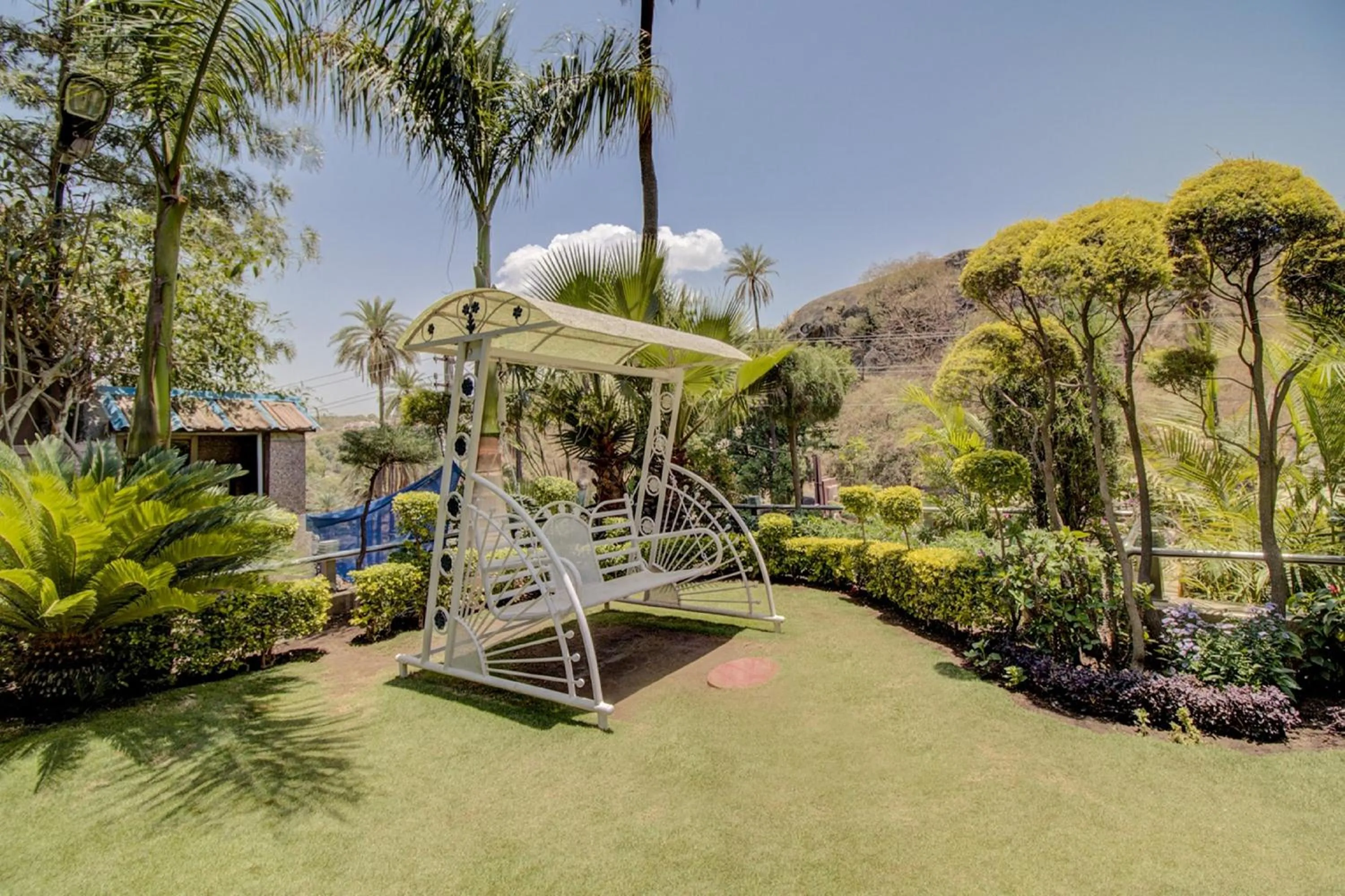 Garden in Hotel Royale Palace