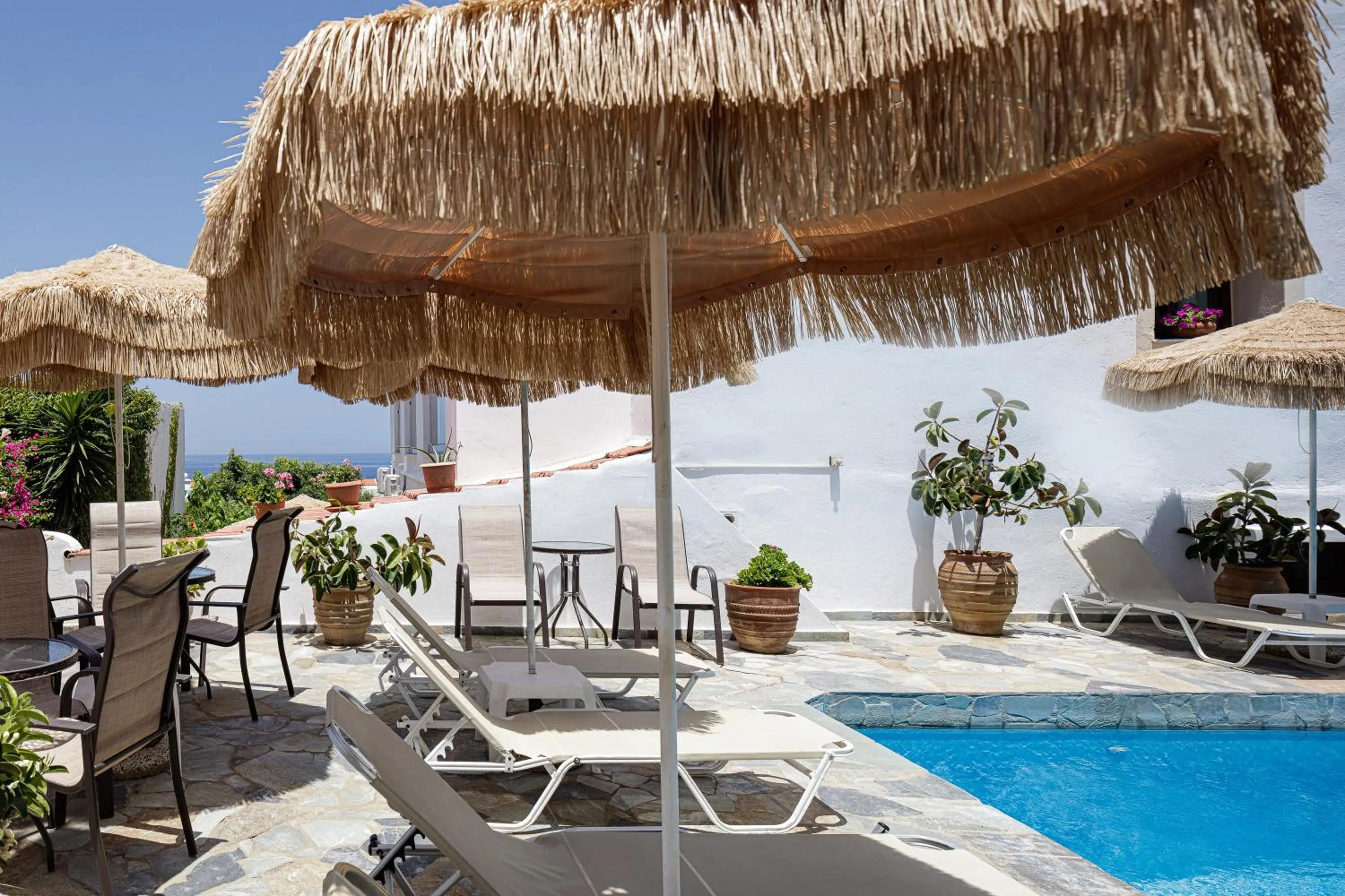 Swimming pool in Kasteli Studios & Apartments