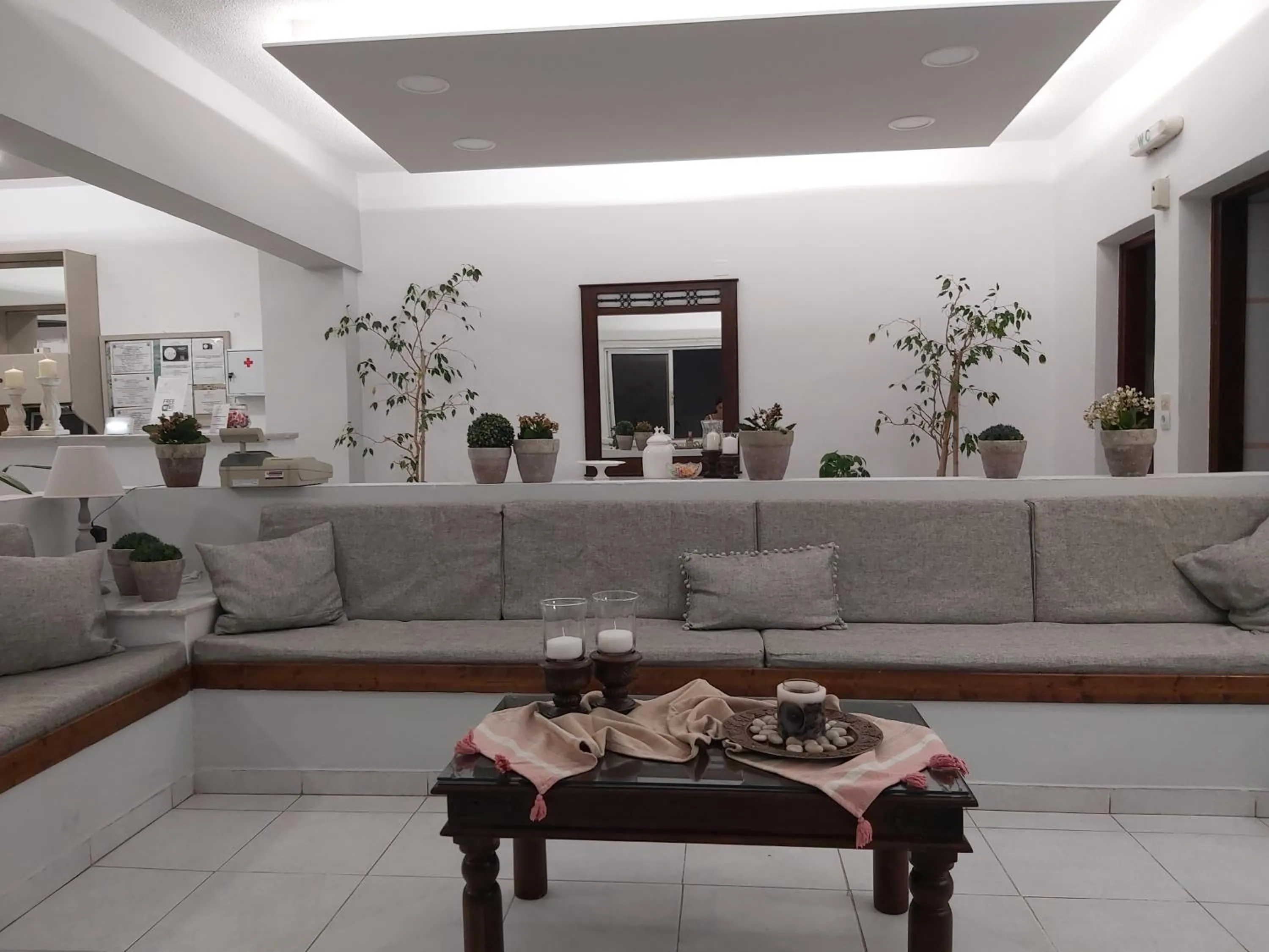 Lobby or reception in Kasteli Studios & Apartments