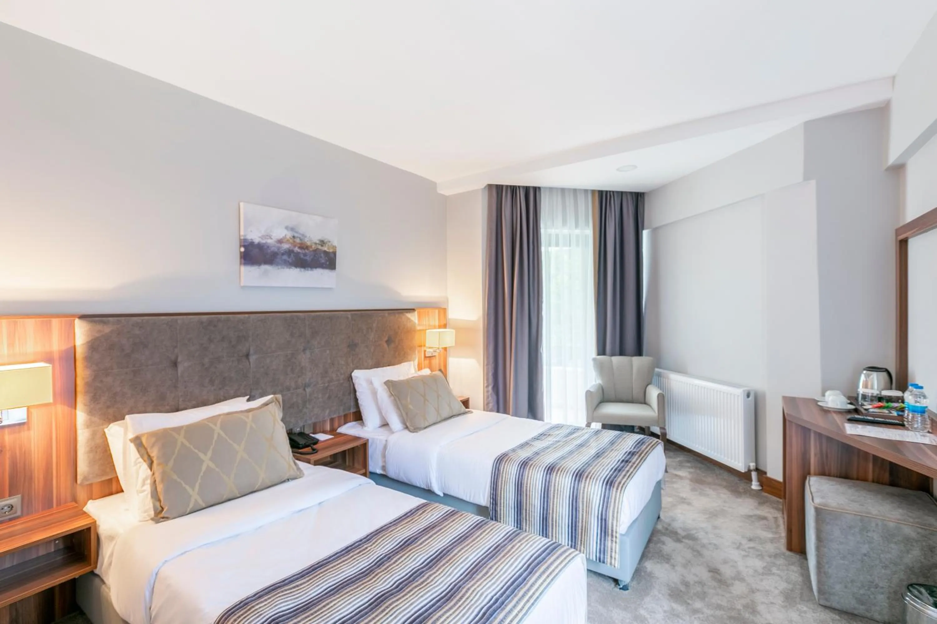 Bed in The Sign Esentepe Hotel&Kayak Merkezi