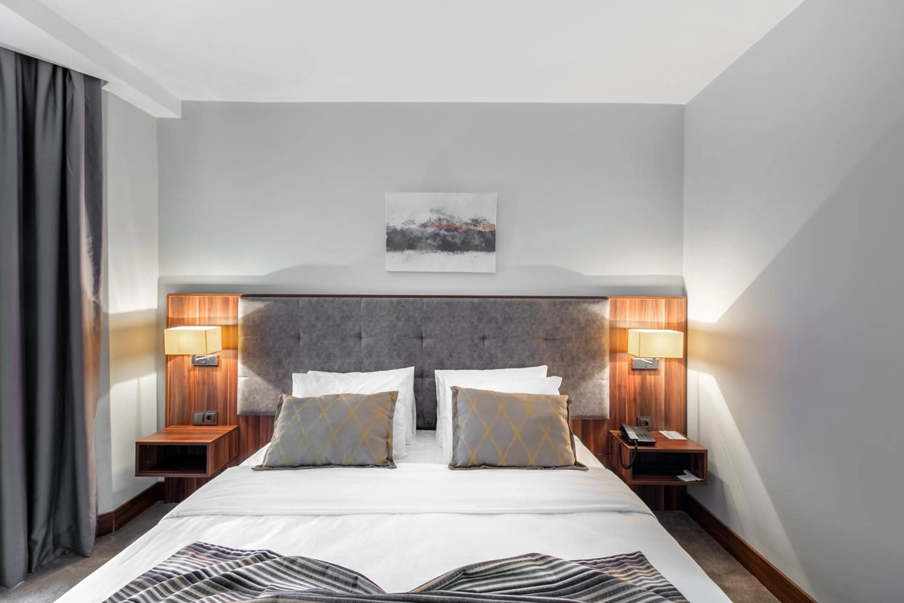 Bed in The Sign Esentepe Hotel&Kayak Merkezi