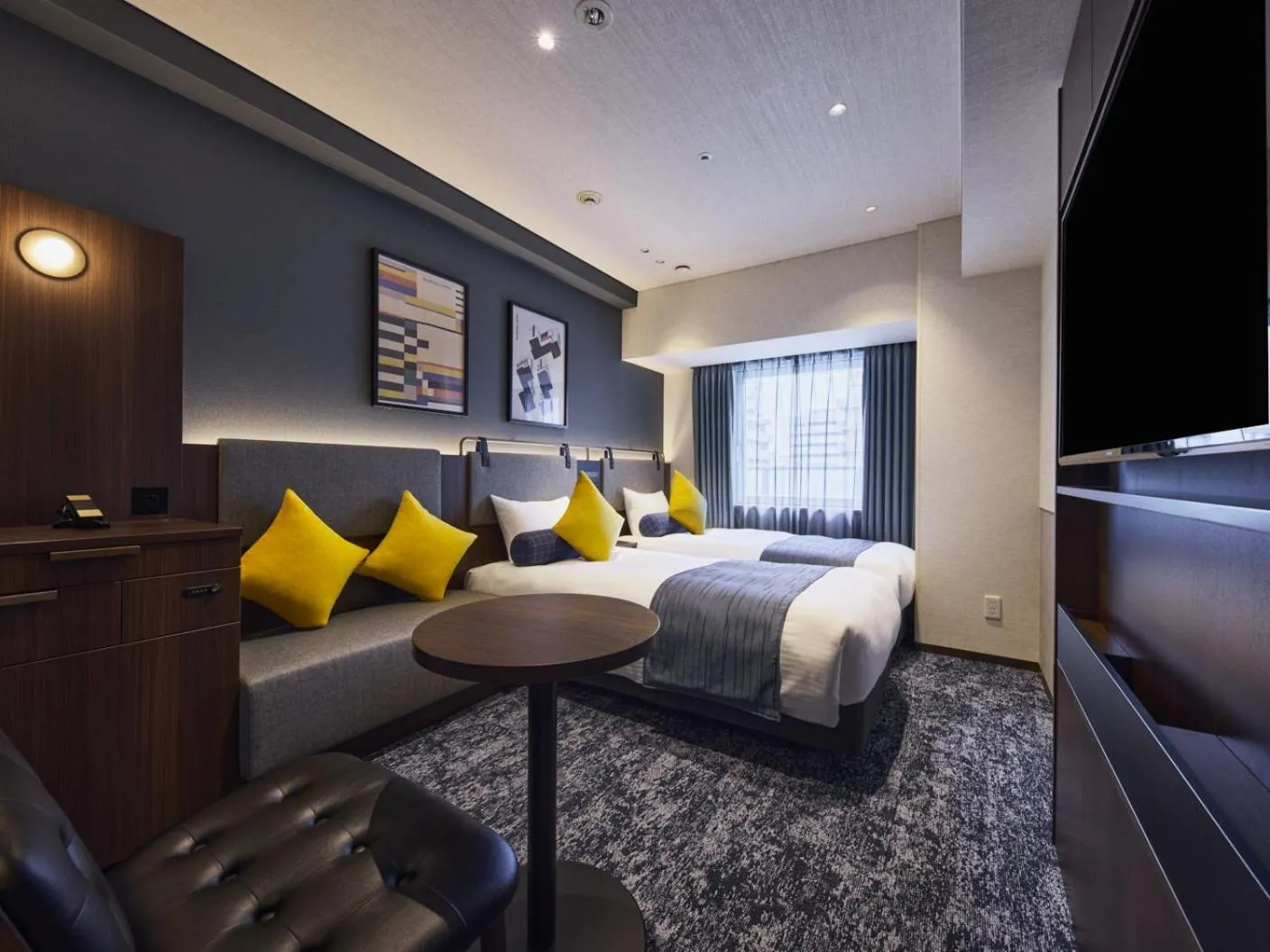 Photo of the whole room, Bed in Hotel Villa Fontaine Kobe Sannomiya