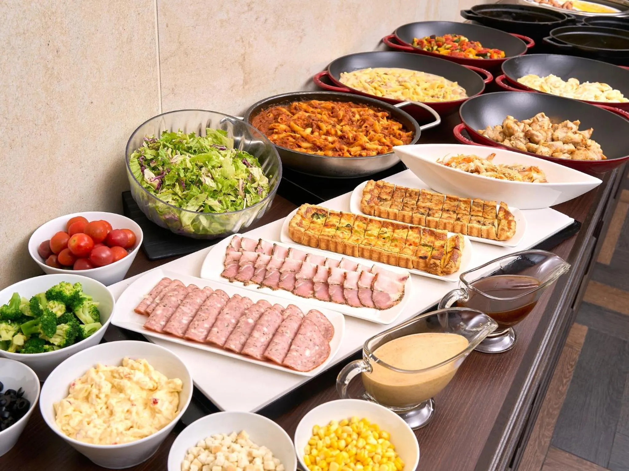 Buffet breakfast in Hotel Villa Fontaine Kobe Sannomiya