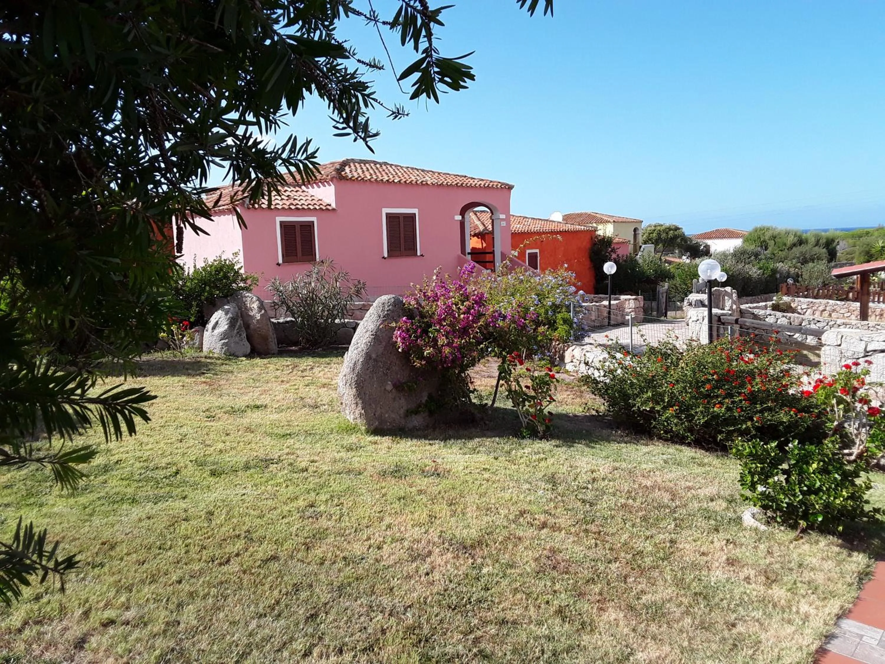 Garden in Sardinia Beach Apartments