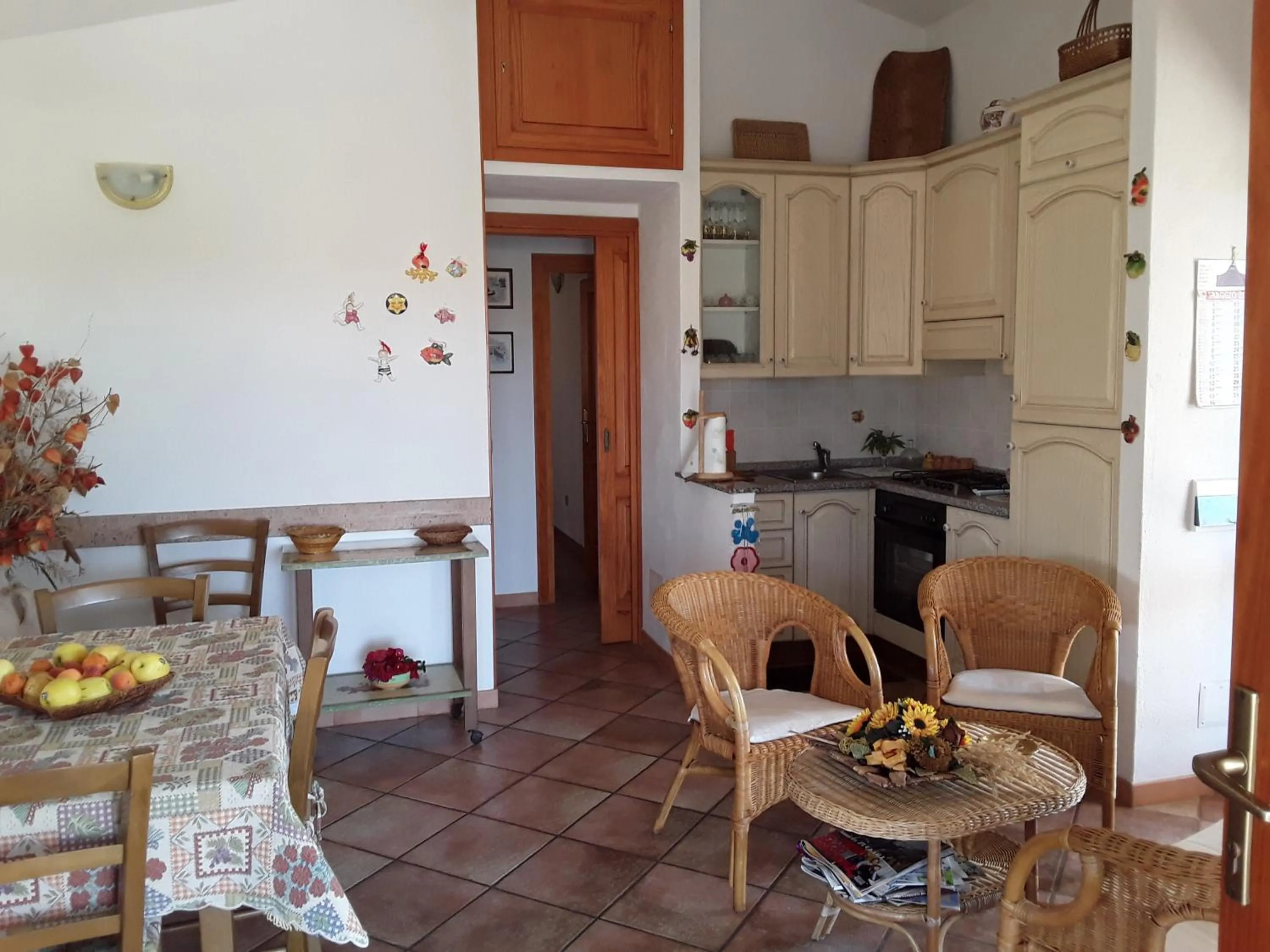 Living room in Sardinia Beach Apartments