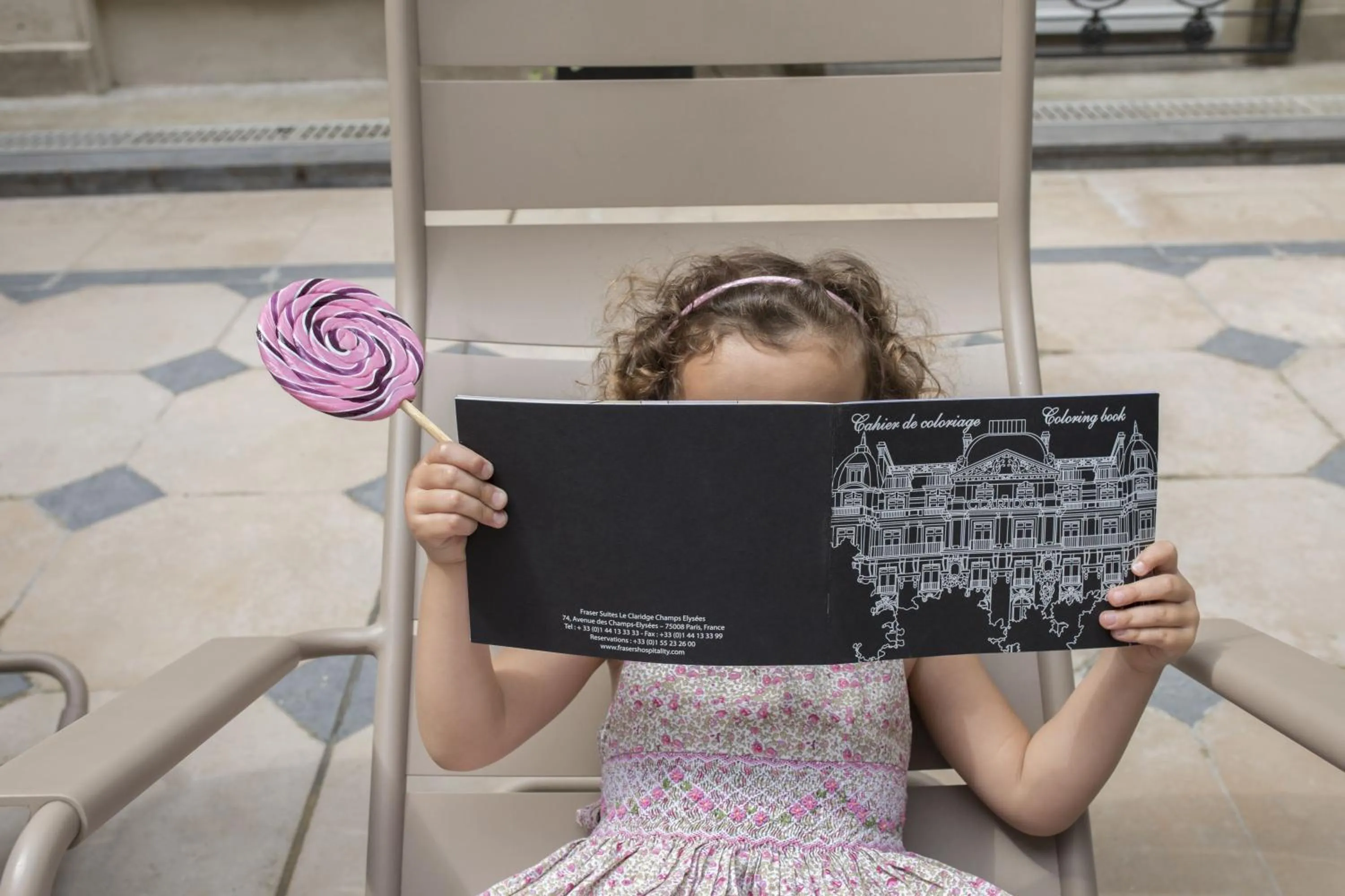 Patio in Fraser Suites Le Claridge Champs-Elysées