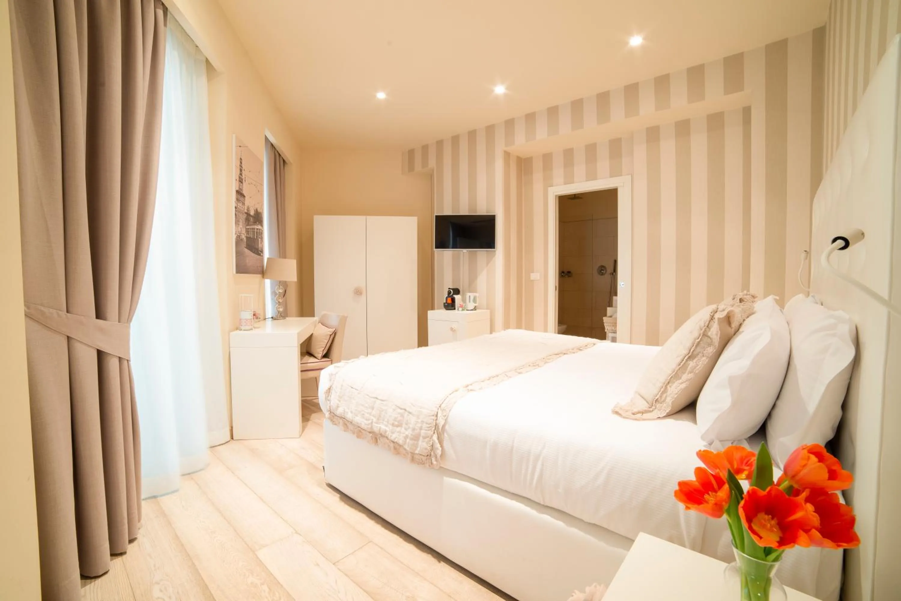 Bedroom, Bed in Rooms Milano Duomo