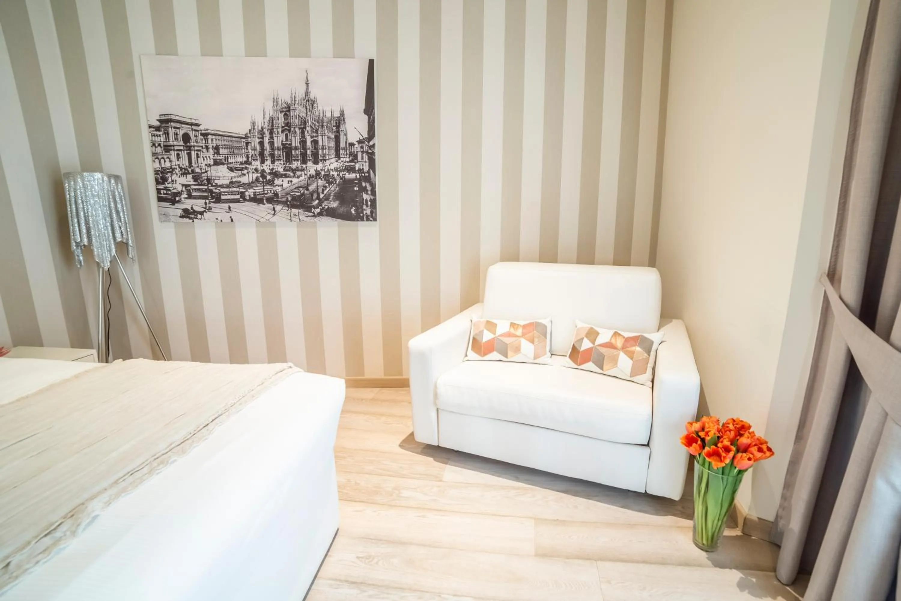 Bed in Rooms Milano Duomo