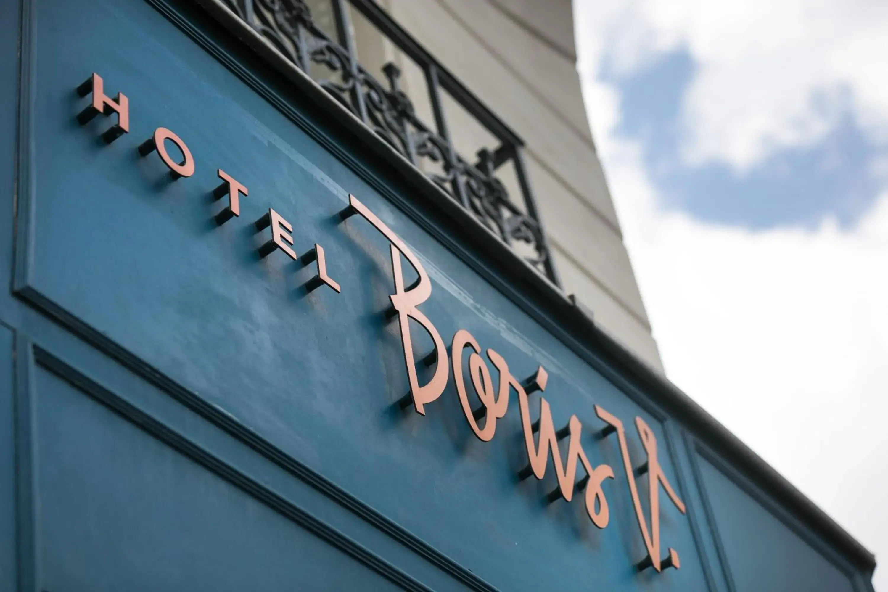 Facade/entrance in Hotel Boris V. by Happyculture Facade/entrance in Hotel Boris V. by Happyculture