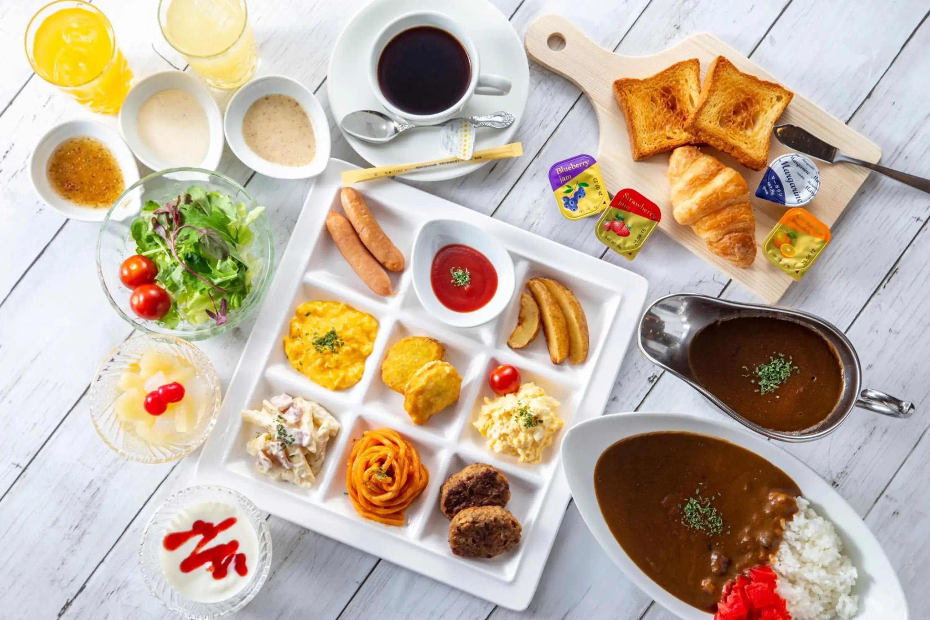 Breakfast in Nest Hotel Kumamoto Breakfast in Nest Hotel Kumamoto