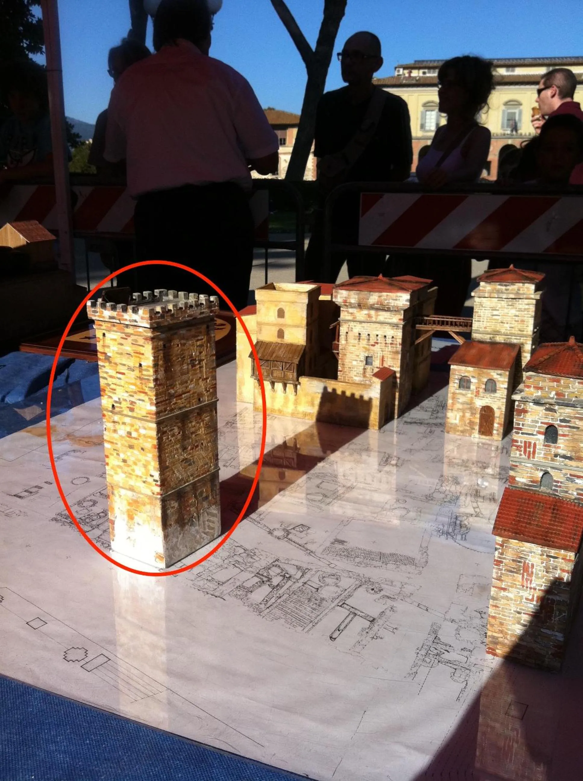 Bird's eye view in Soggiorno Antica Torre