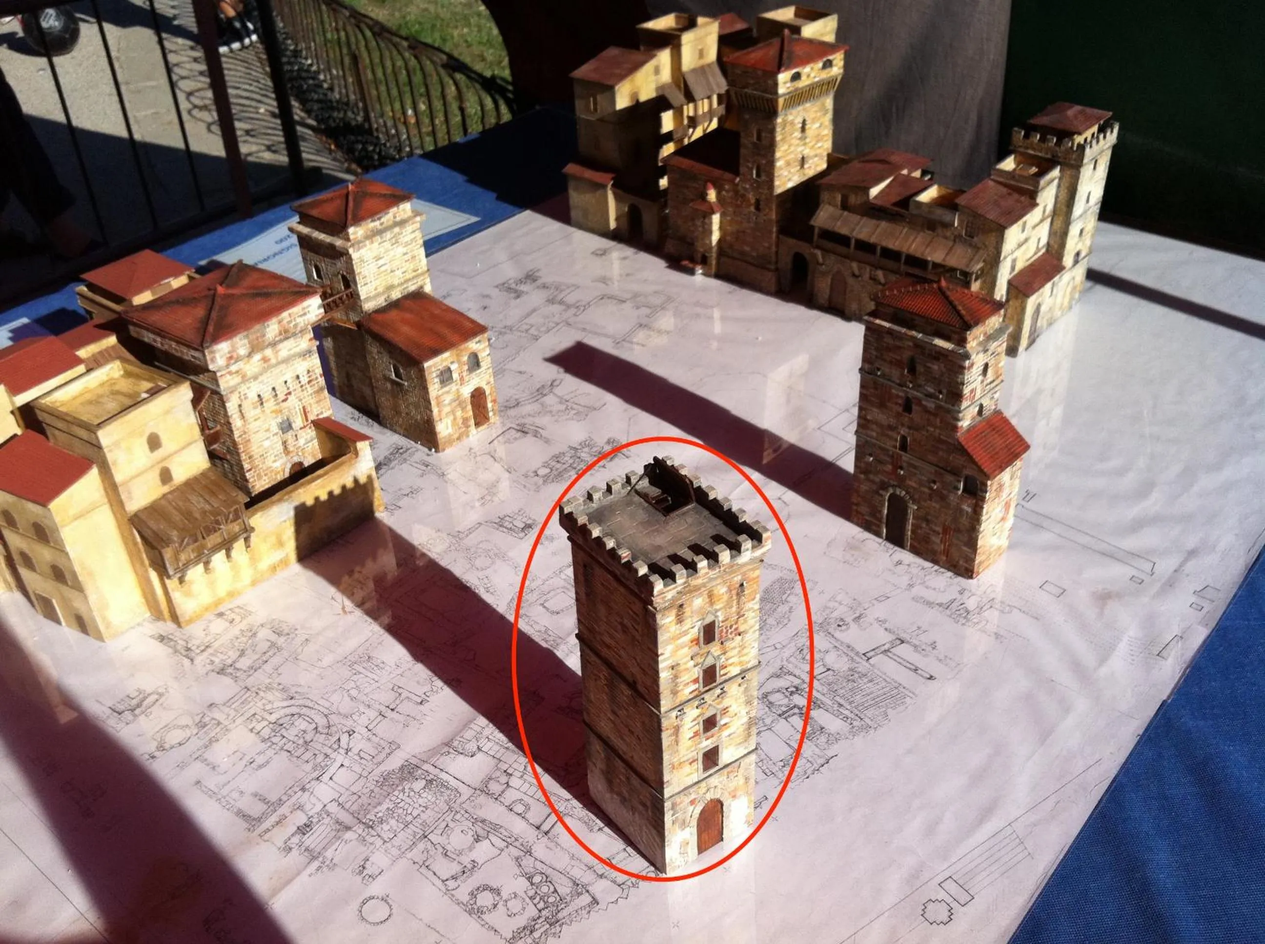 Bird's eye view in Soggiorno Antica Torre