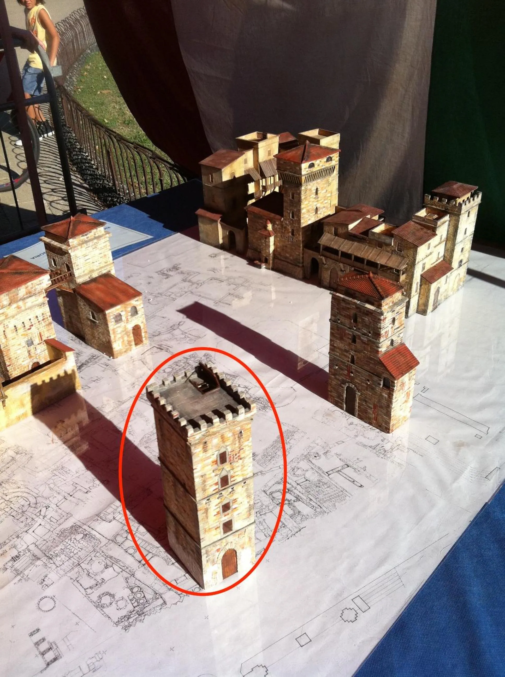 Bird's eye view in Soggiorno Antica Torre