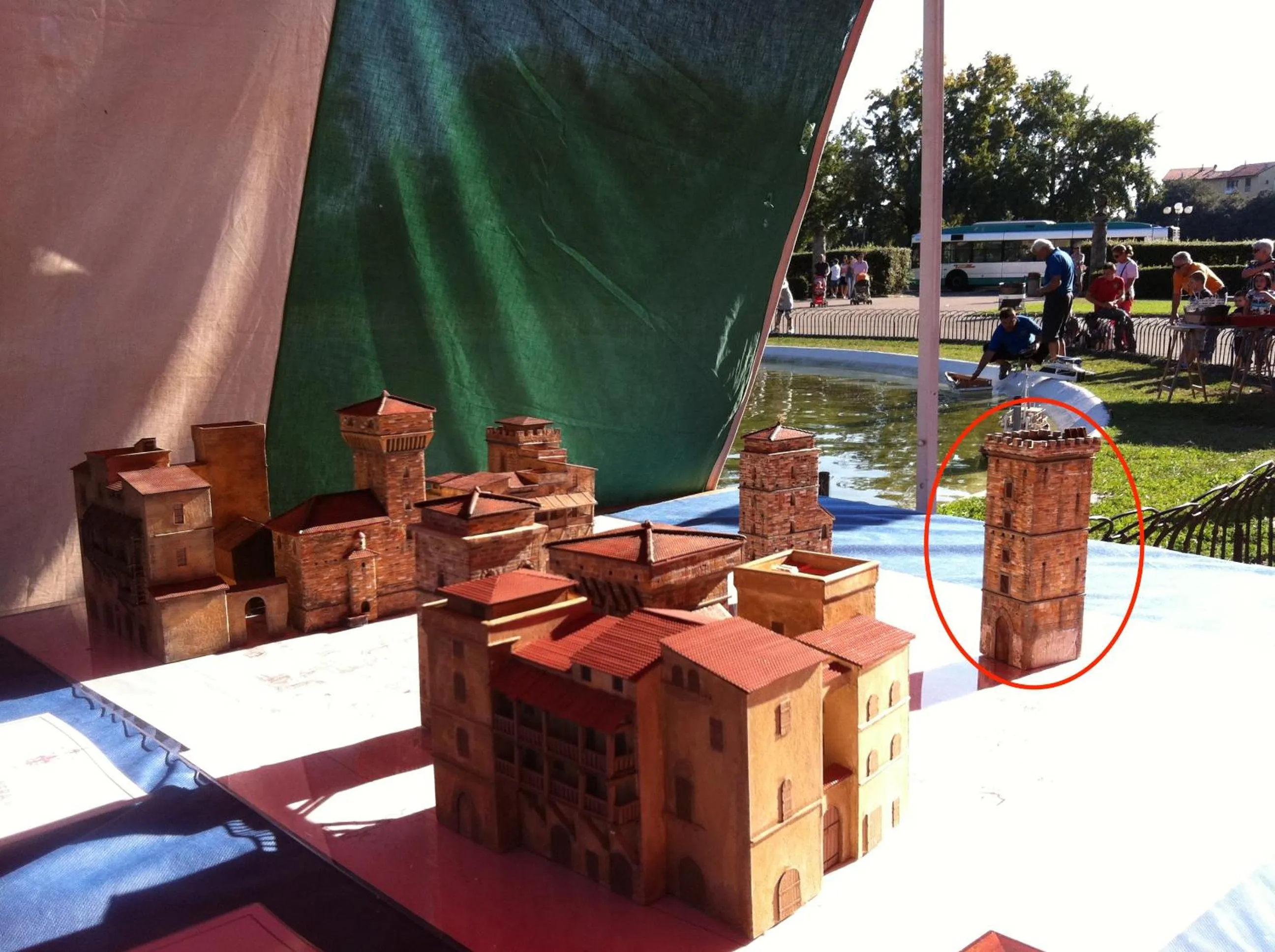 Bird's eye view in Soggiorno Antica Torre