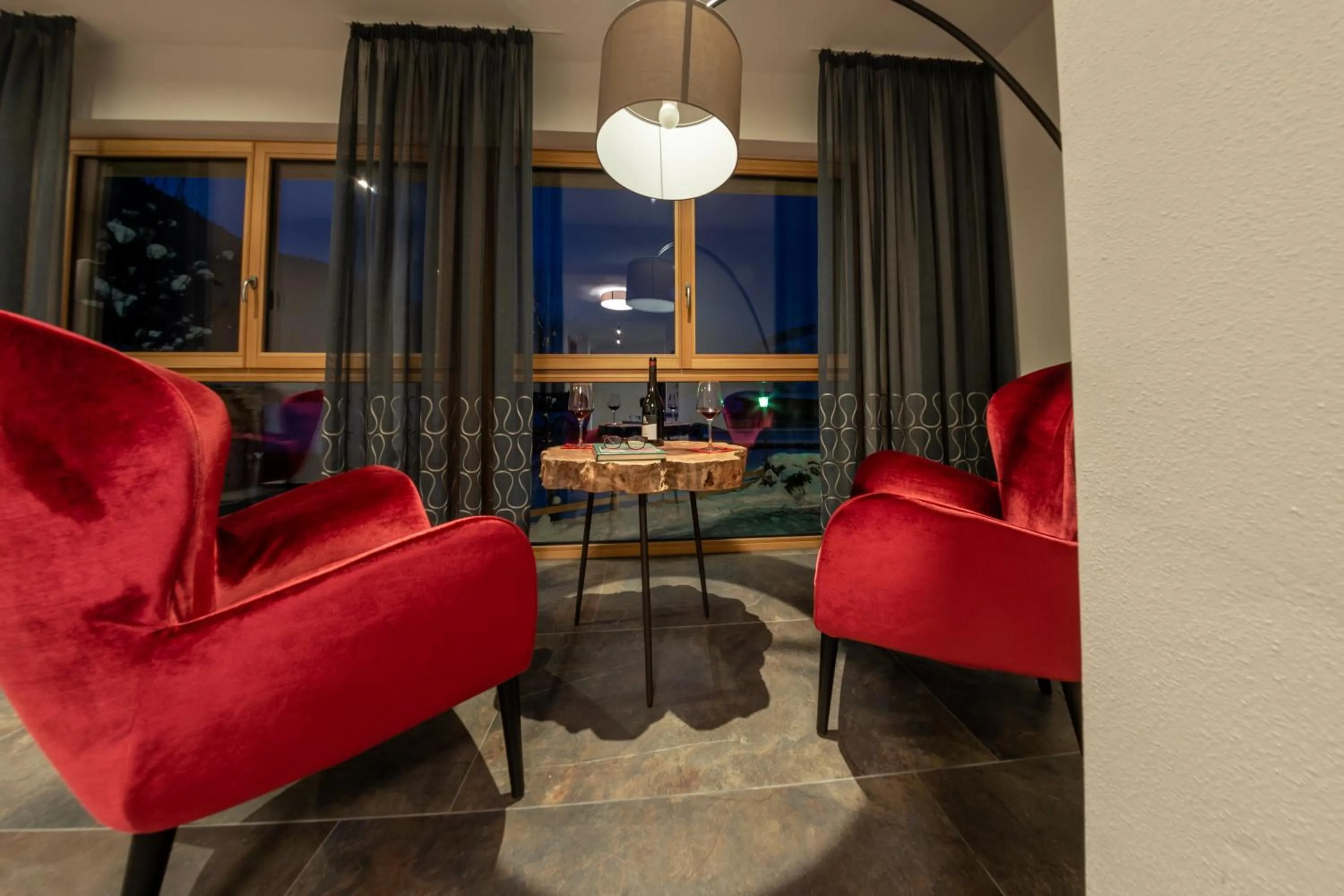 Communal lounge/ TV room in Hotel Gran Pre