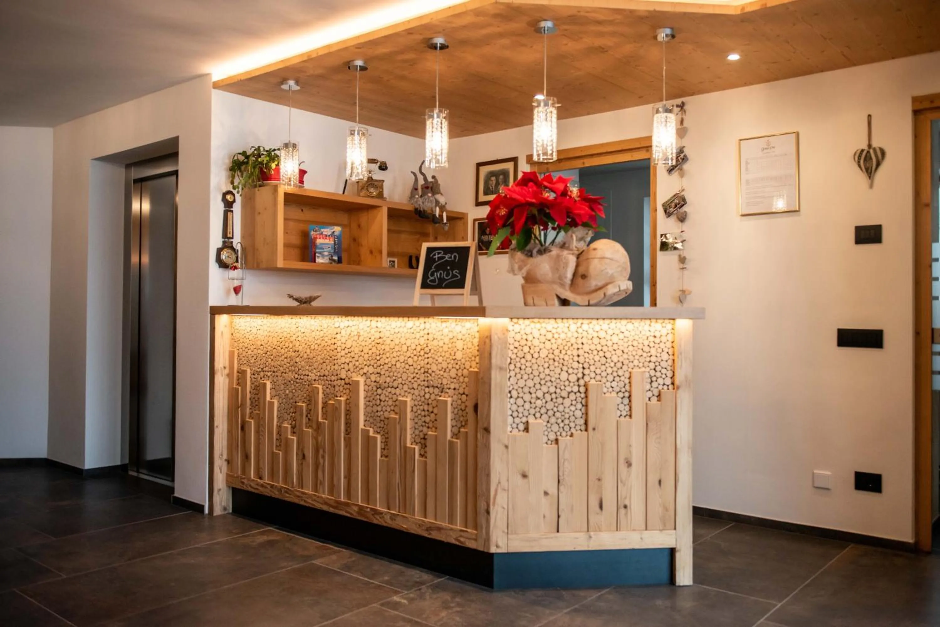 Lobby or reception in Hotel Gran Pre