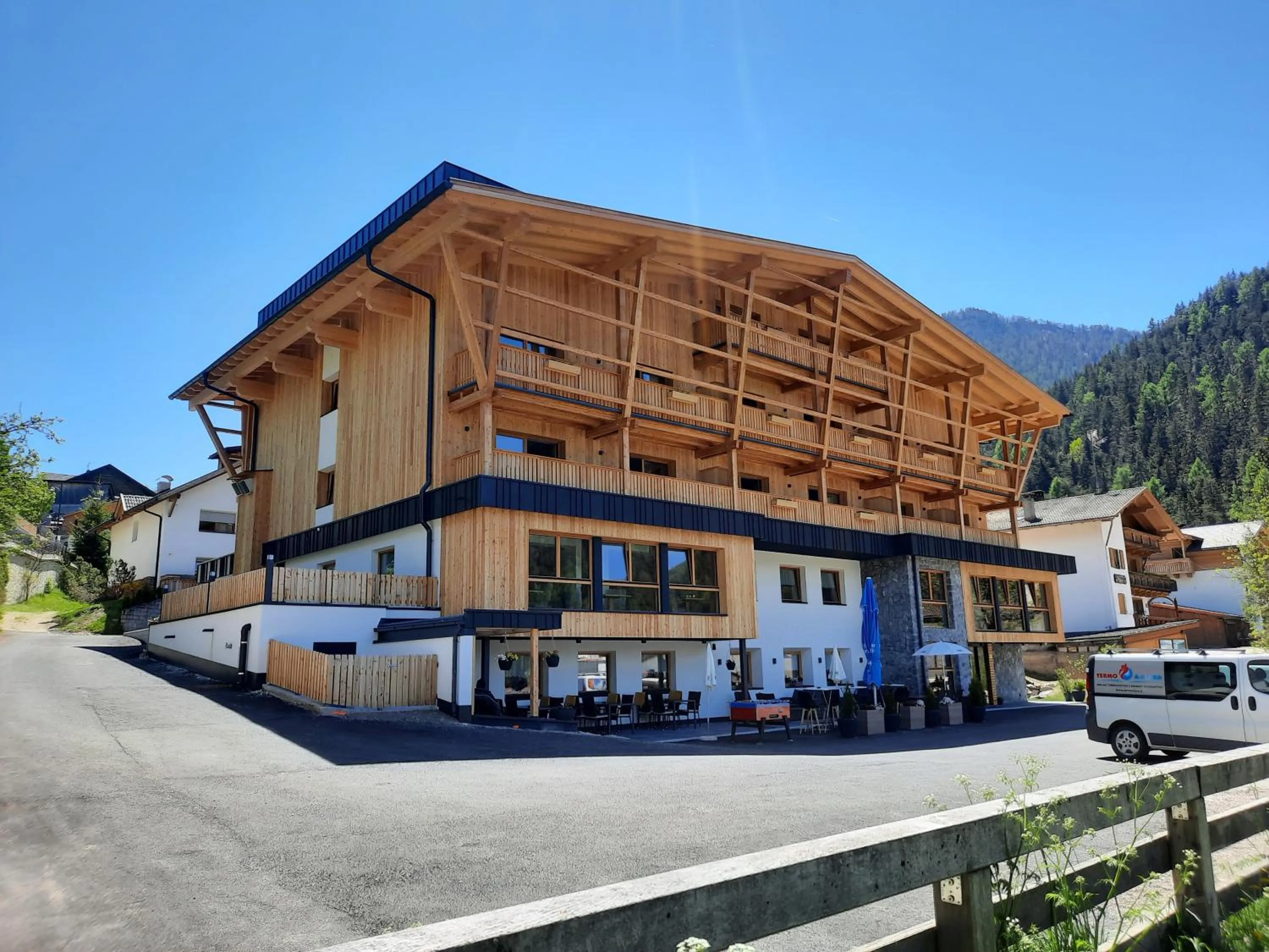 Property building in Hotel Gran Pre