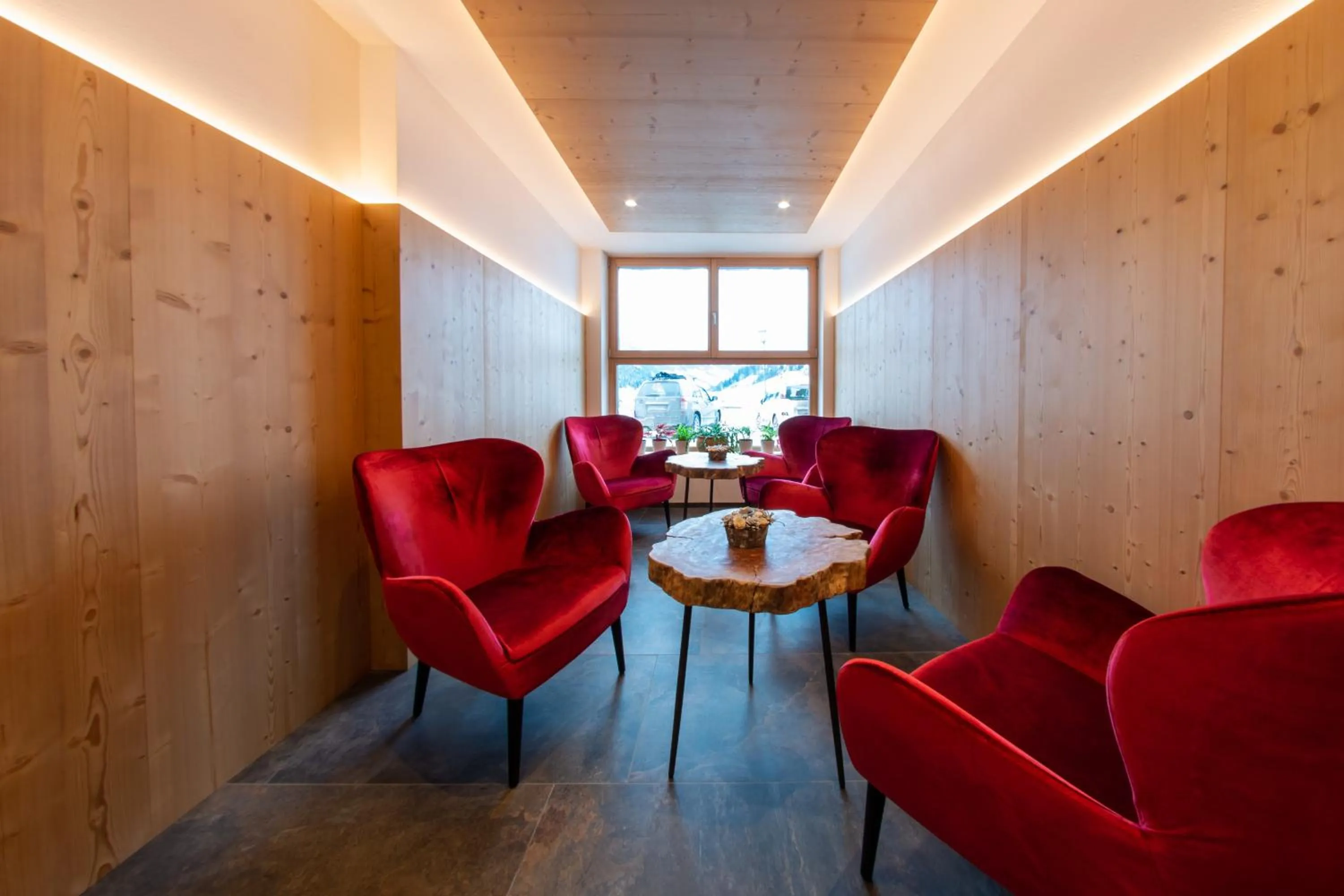 Communal lounge/ TV room in Hotel Gran Pre