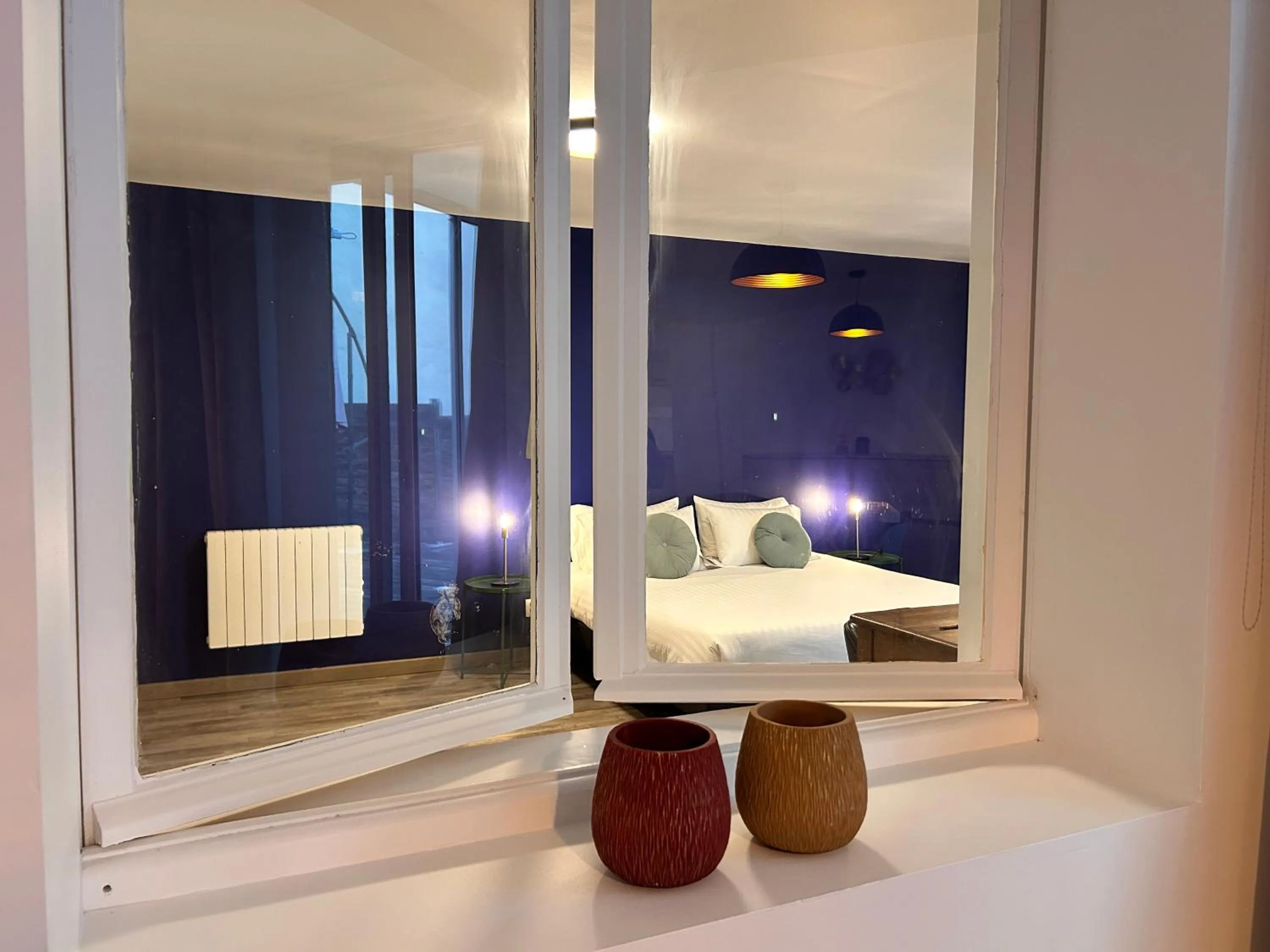 Photo of the whole room, Bed in Hôtel du Parc Thionville Centre