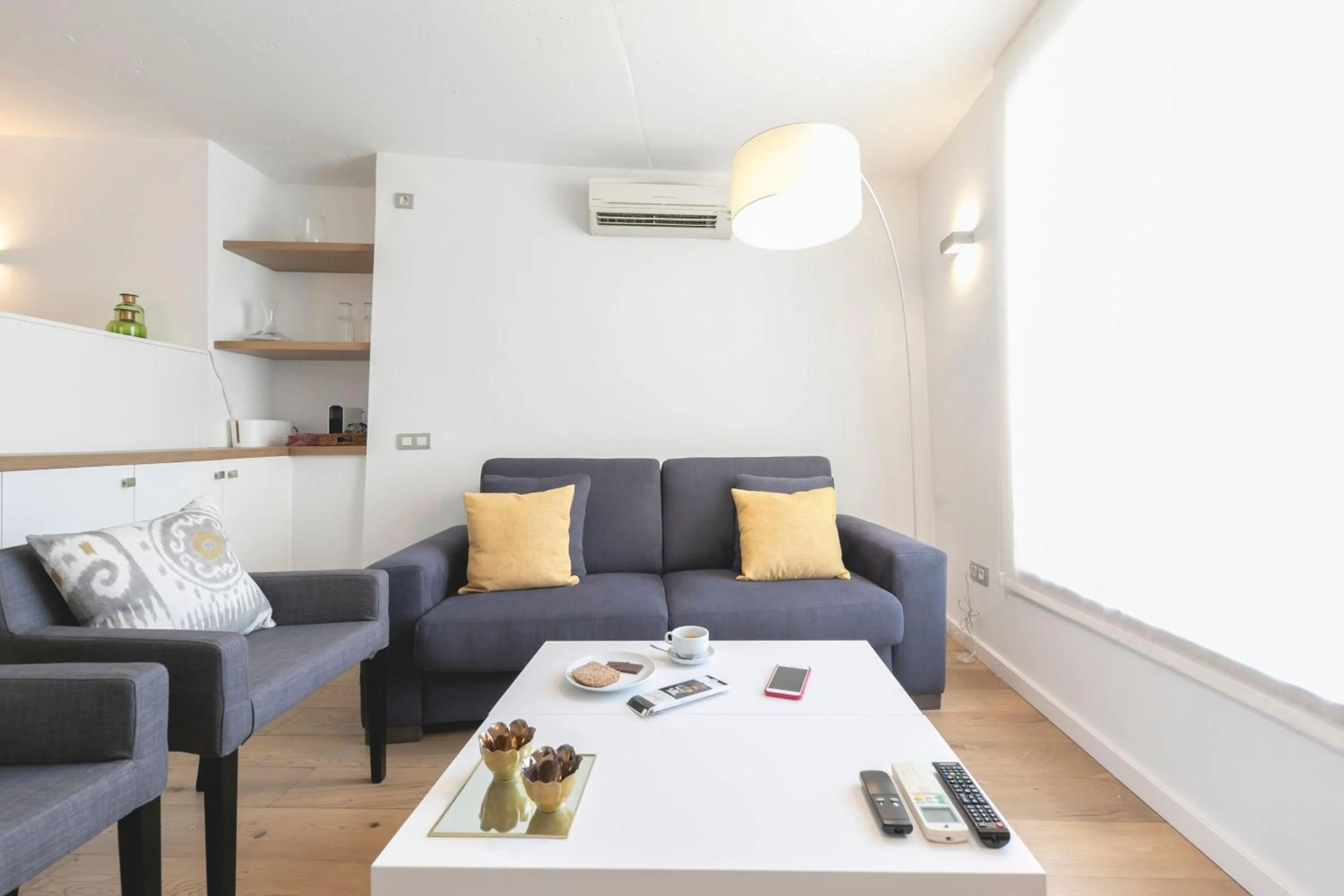 Living room in Bravissimo Portal Nou, with private garage