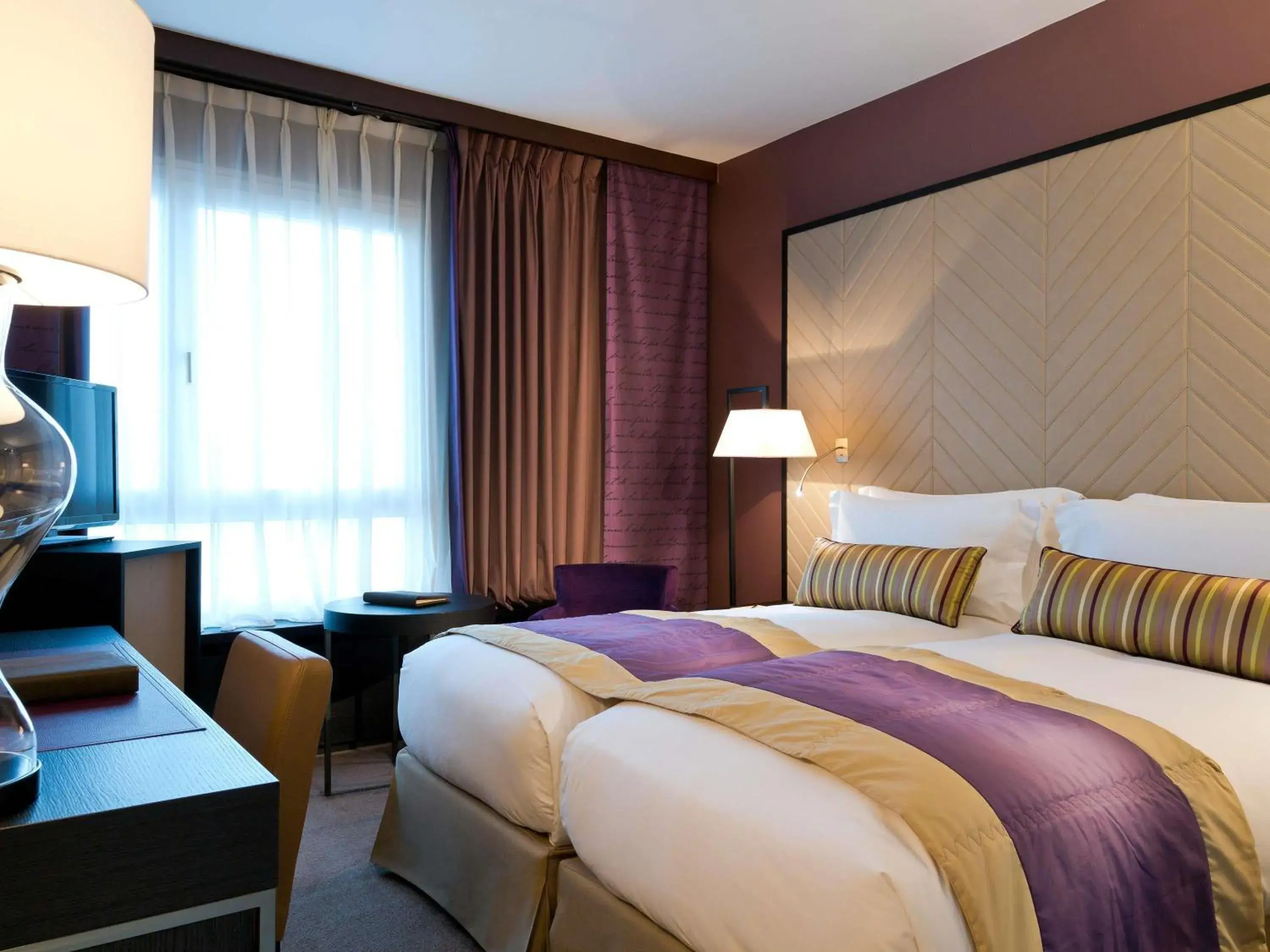 Bedroom, Bed in Sofitel Strasbourg Grande Ile Bedroom, Bed in Sofitel Strasbourg Grande Ile