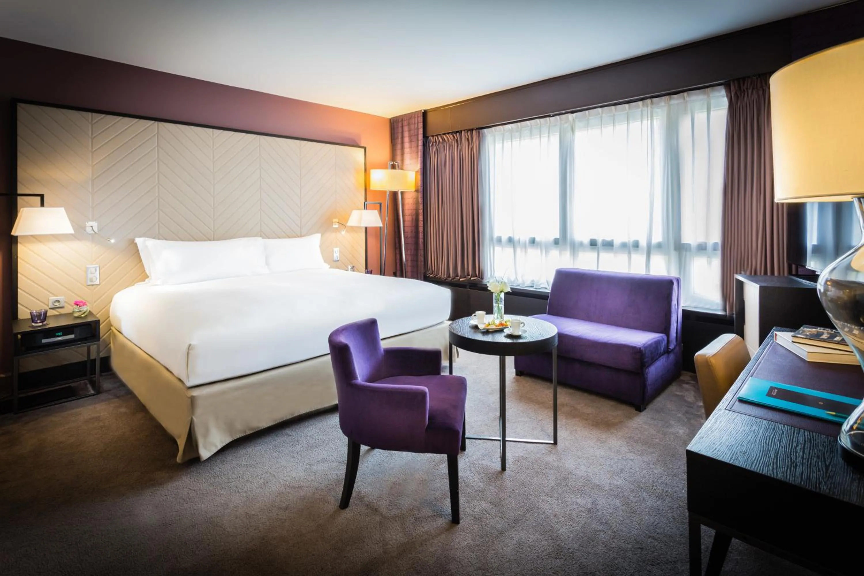 Photo of the whole room, Bed in Sofitel Strasbourg Grande Ile