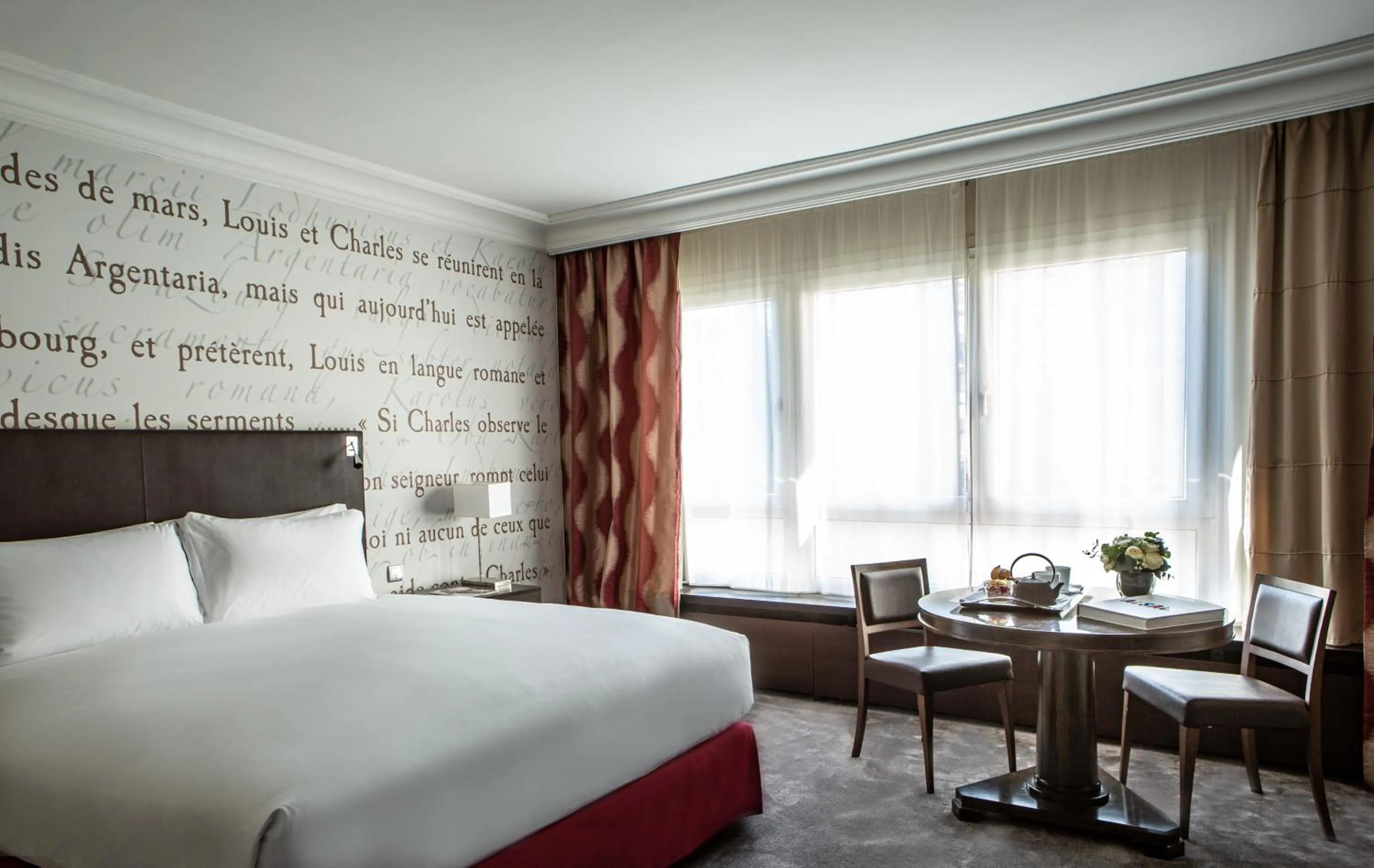 Photo of the whole room, Bed in Sofitel Strasbourg Grande Ile