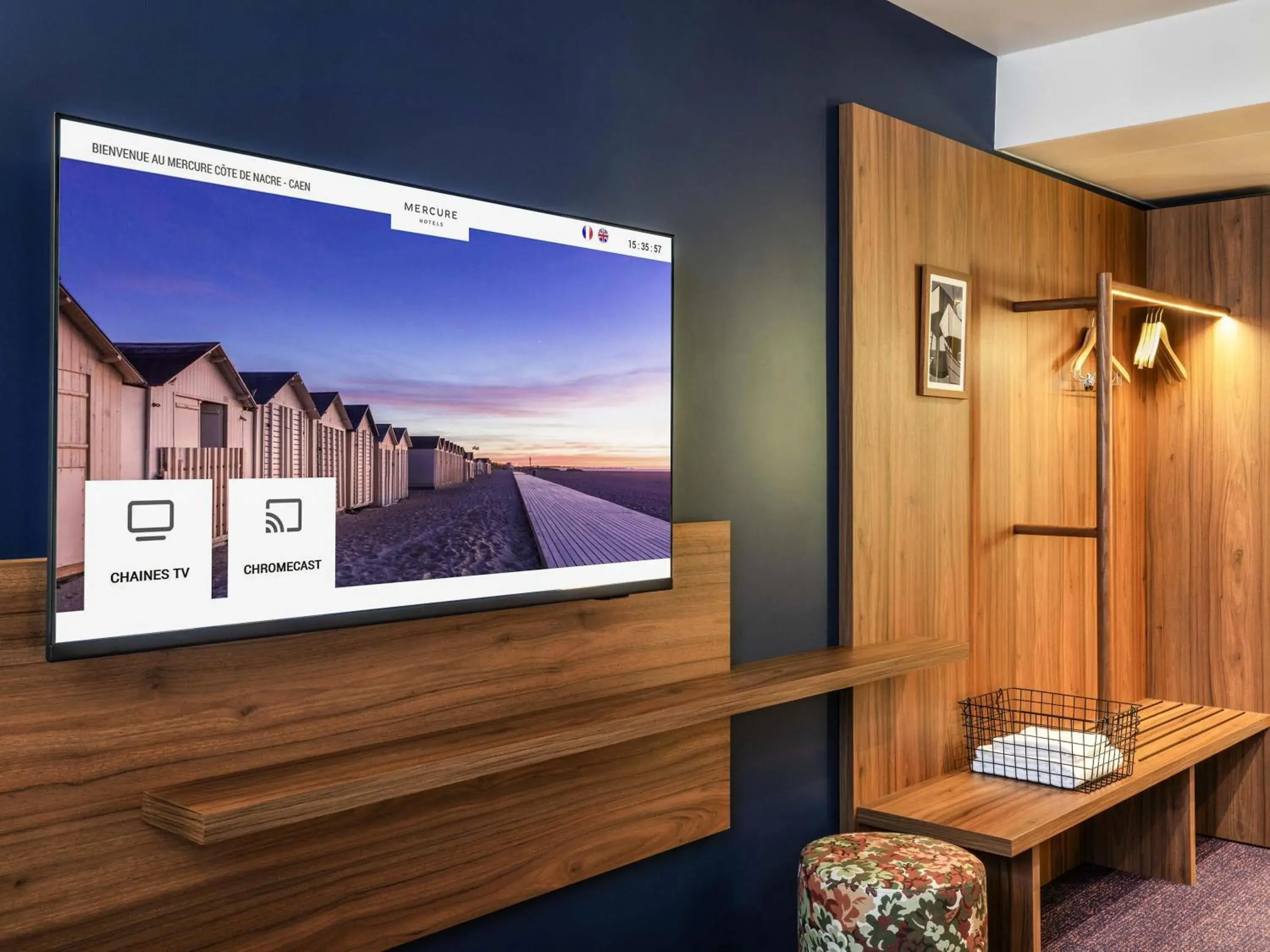 Bedroom in Mercure Caen Cote De Nacre Bedroom in Mercure Caen Cote De Nacre