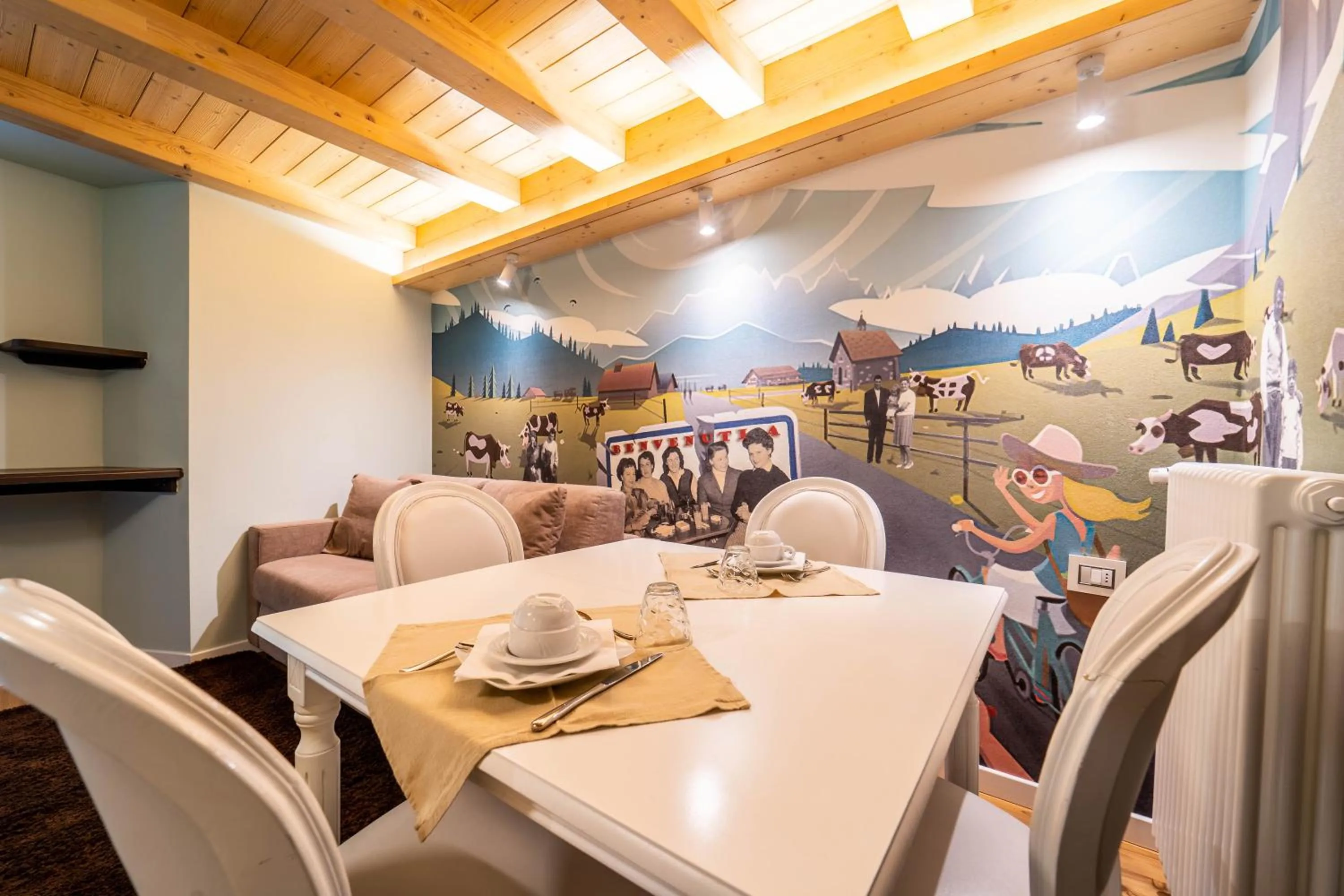 Living room in B&B Nonna Costantina