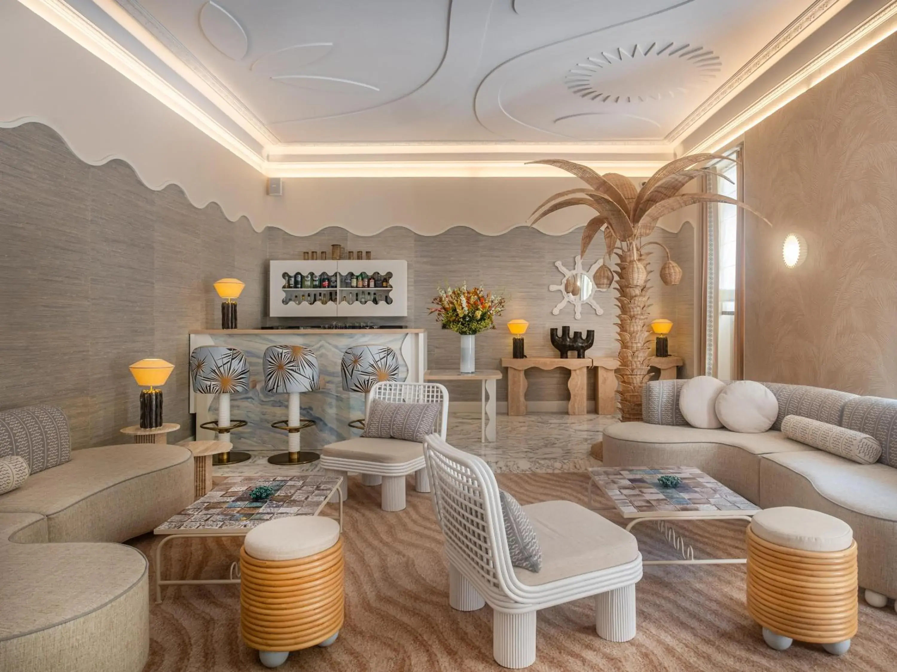 Lobby or reception in Hôtel Le Soleia by Inwood Hotels Lobby or reception in Hôtel Le Soleia by Inwood Hotels