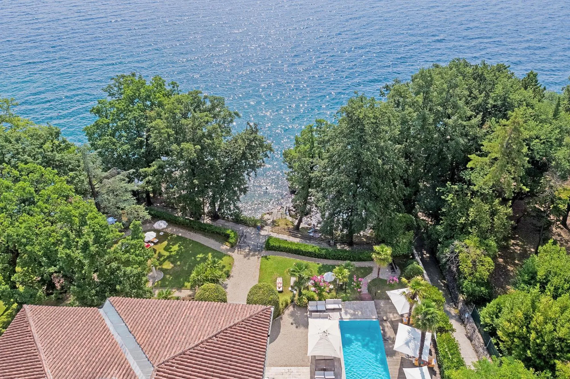 Bird's eye view in Hotel Villa Astra