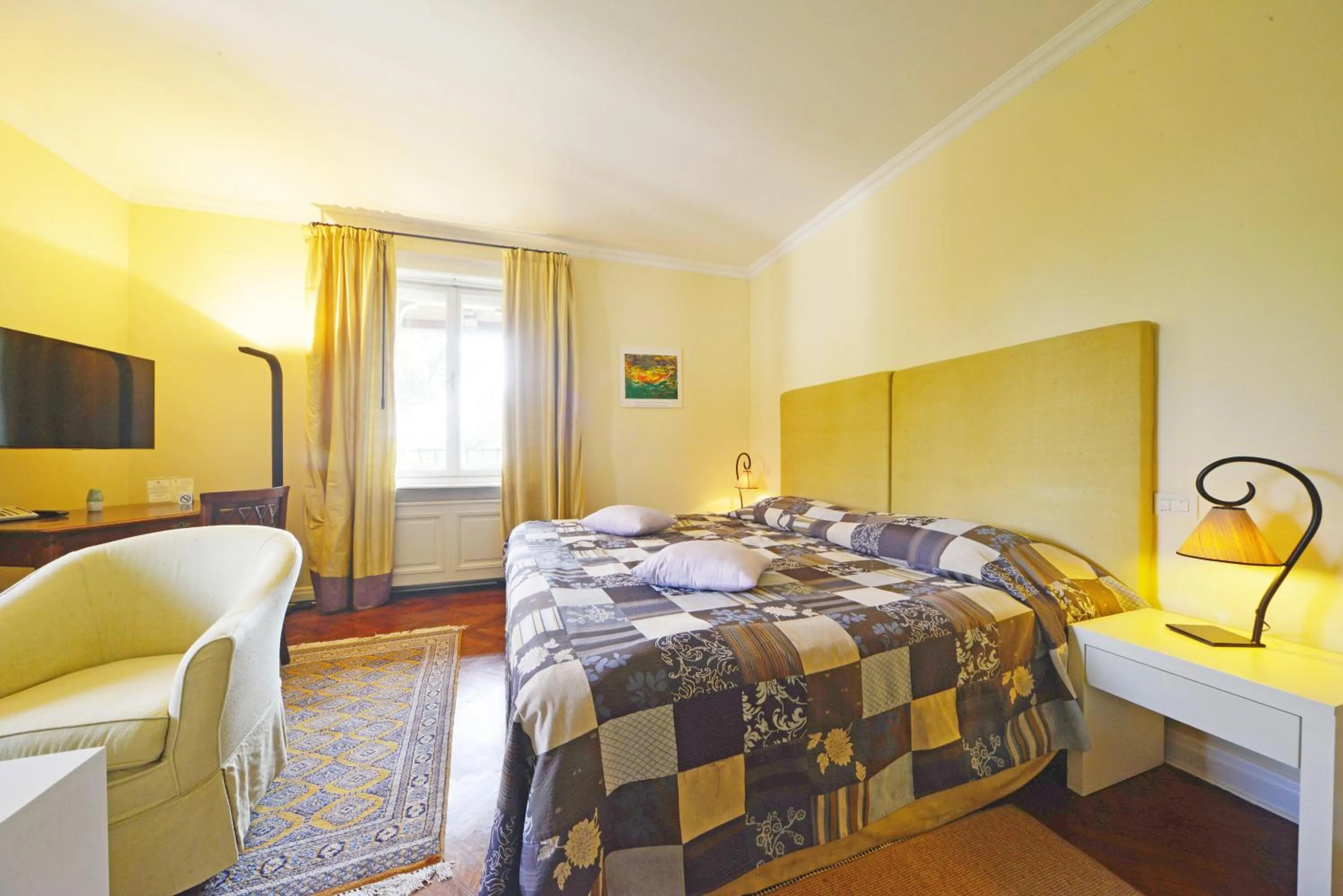 Bed in Hotel Villa Astra