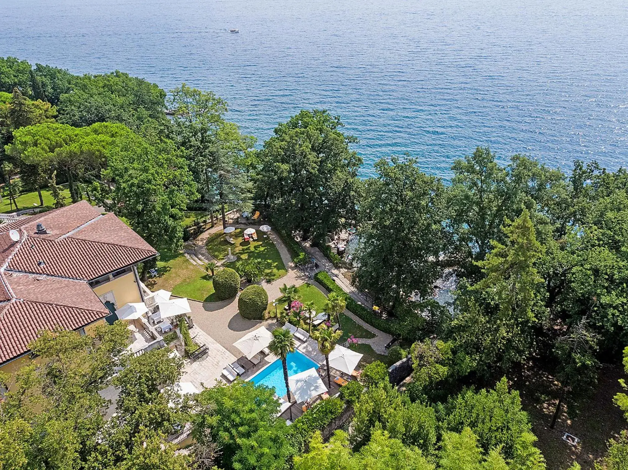 Bird's eye view in Hotel Villa Astra Bird's eye view in Hotel Villa Astra