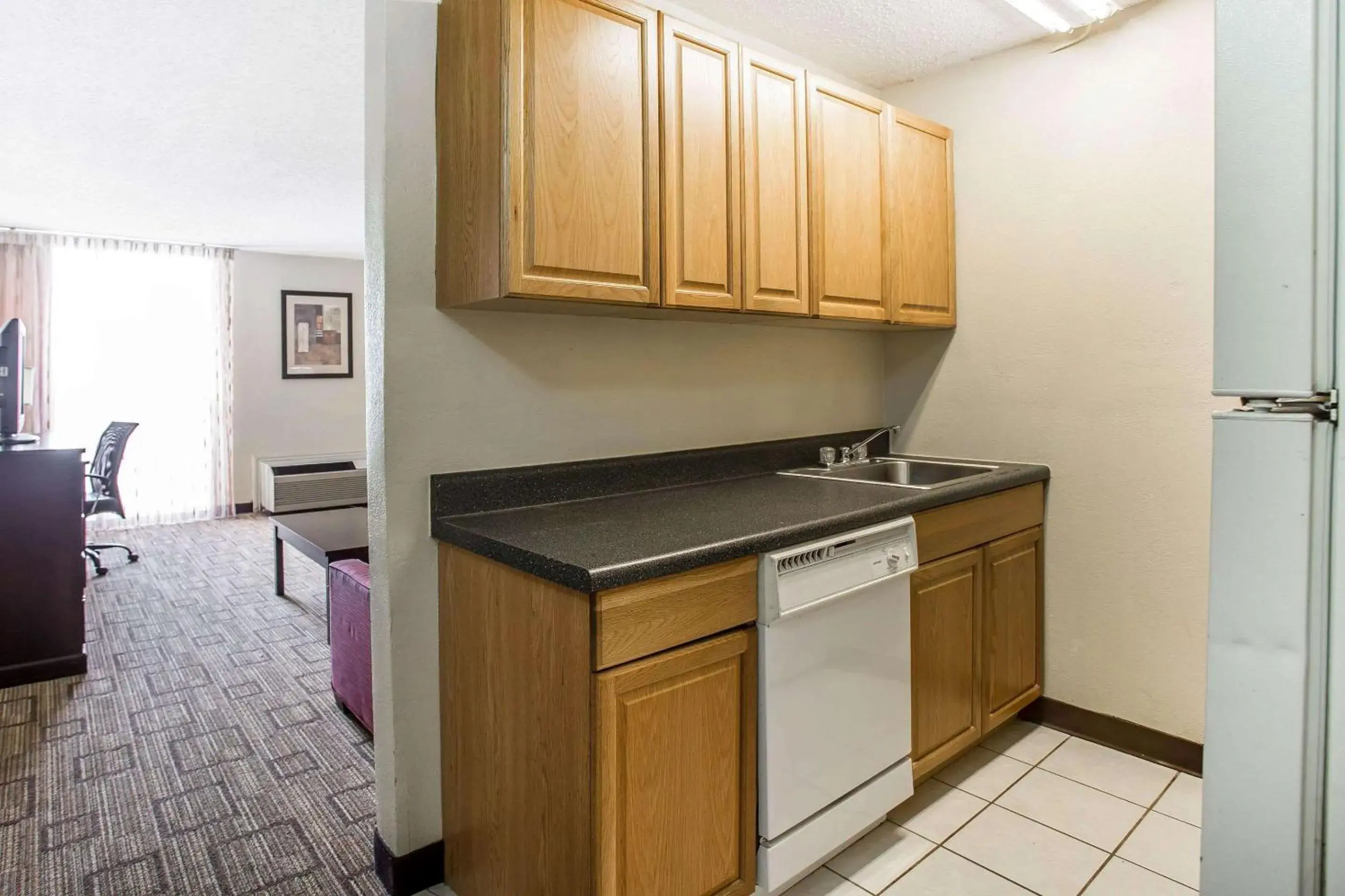 Kitchen or kitchenette in Clarion Hotel Fort Mill Near Amusement Park