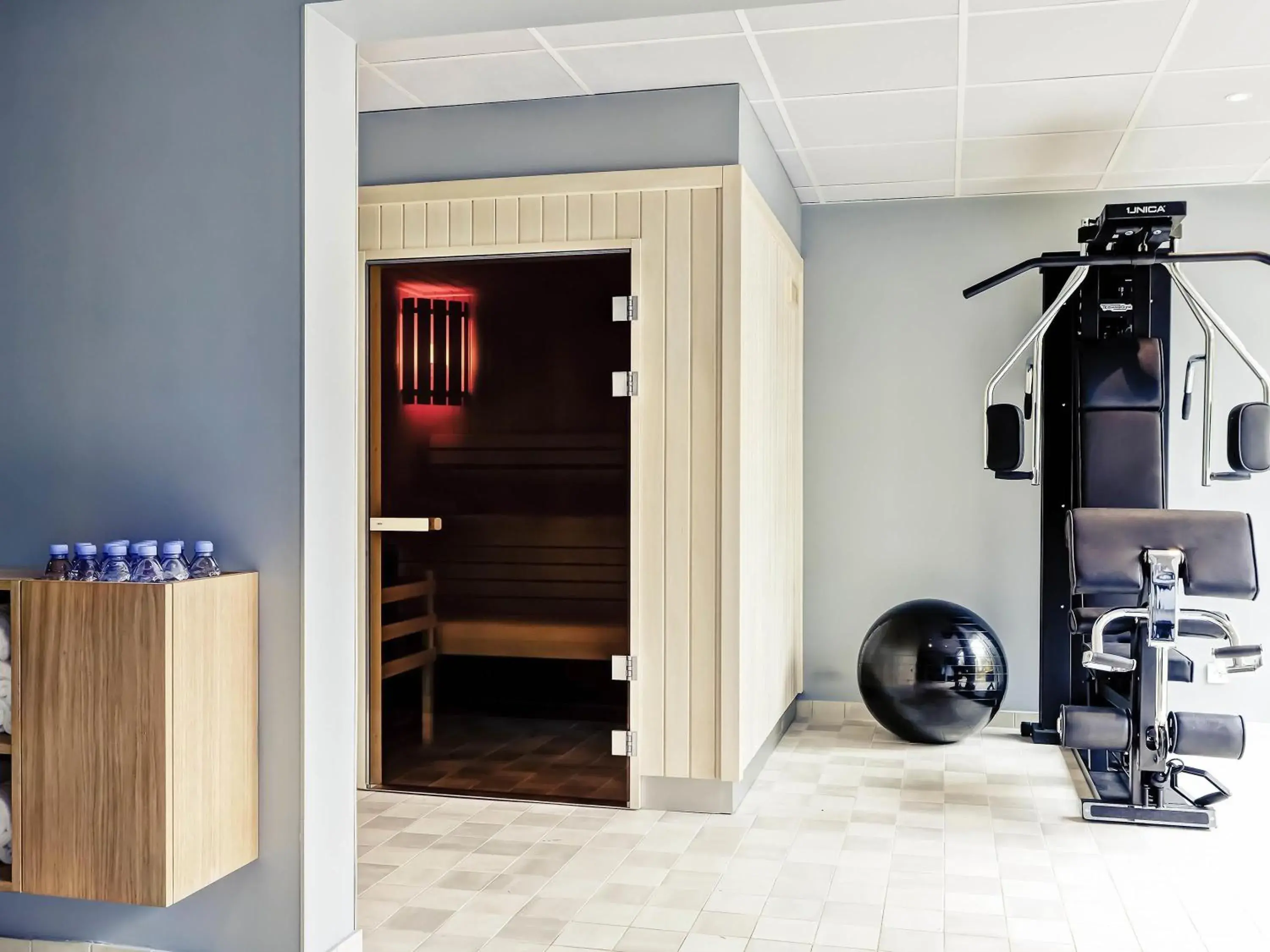 Fitness centre/facilities in Mercure Lyon Charbonnières Fitness centre/facilities in Mercure Lyon Charbonnières