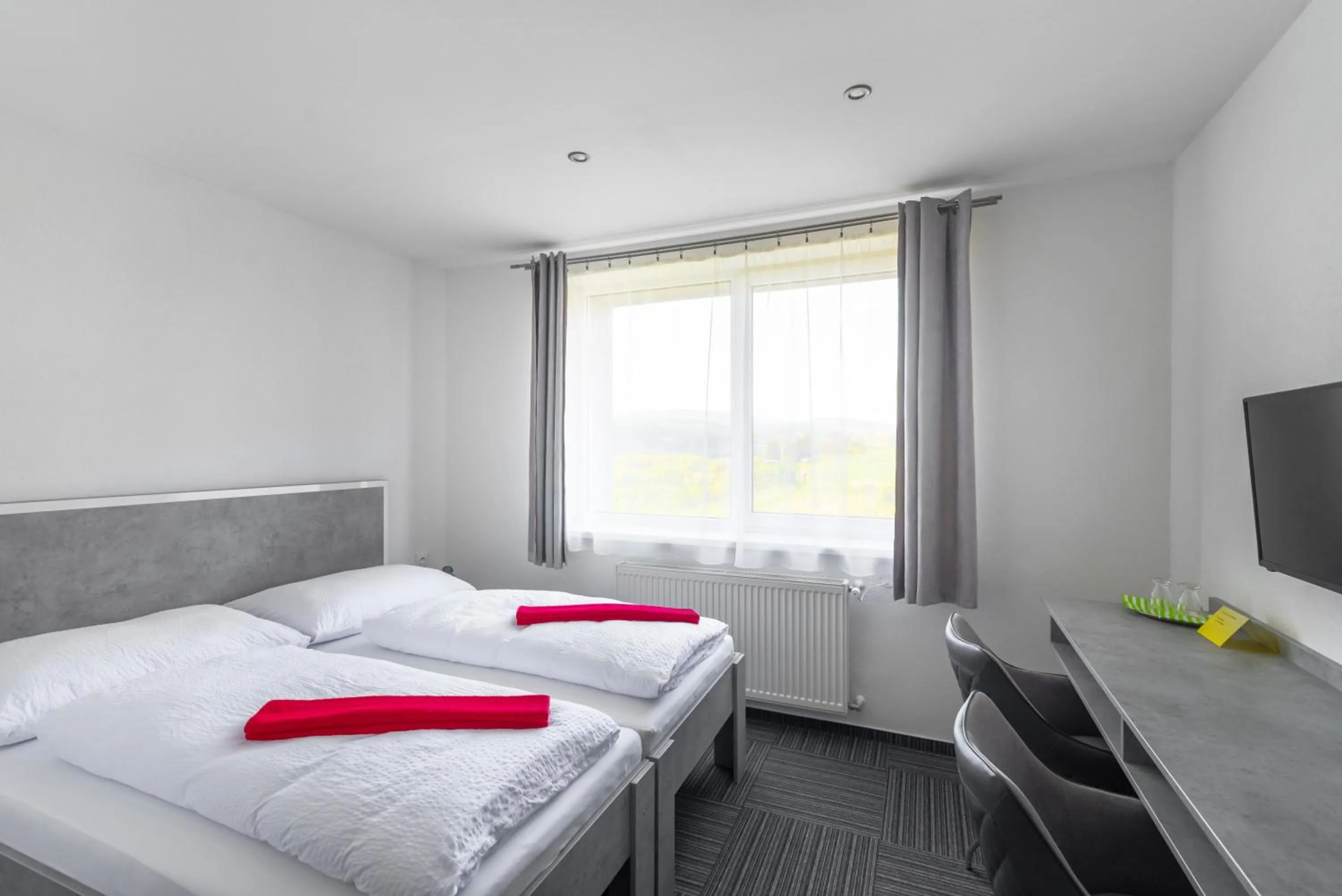 Bed in Garni Hotel 31